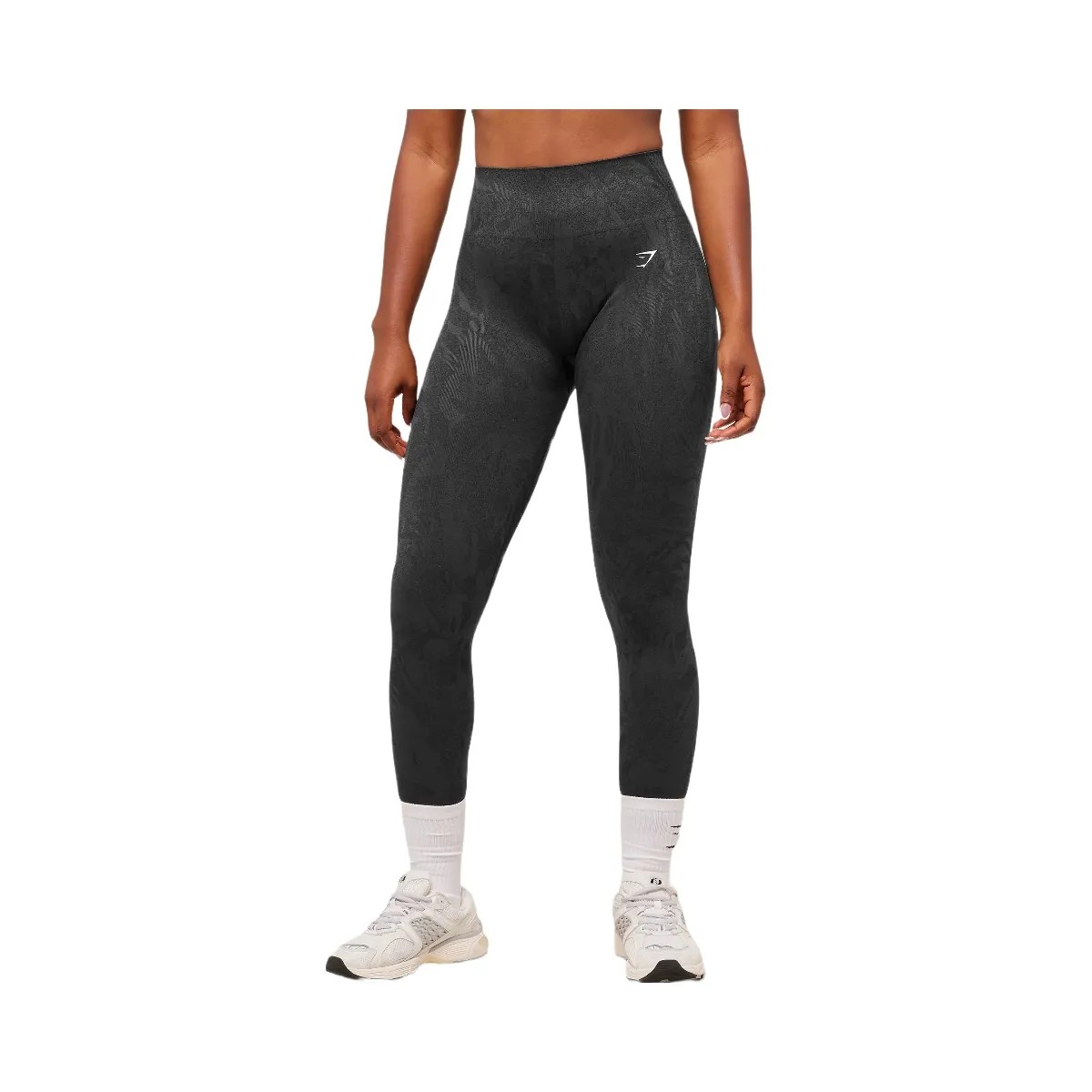 Gymshark Adapt Camo Seamless Leggings - Asphalt Grey/Black - HypeFly India View 1