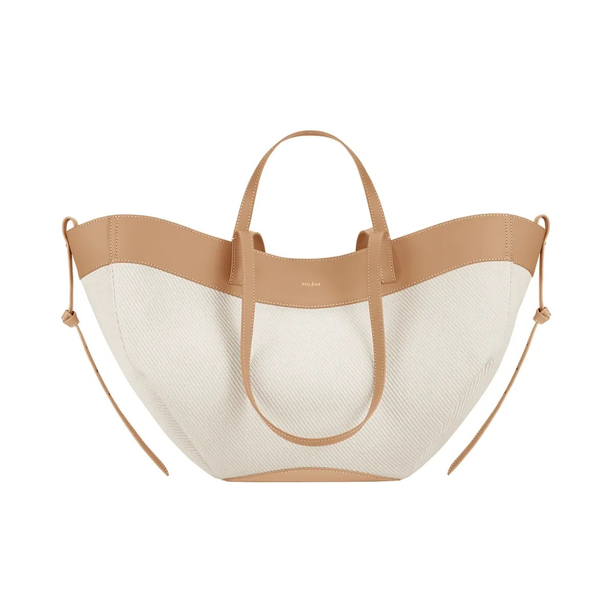 Polene Cyme Beige Canvas - HypeFly India View 1