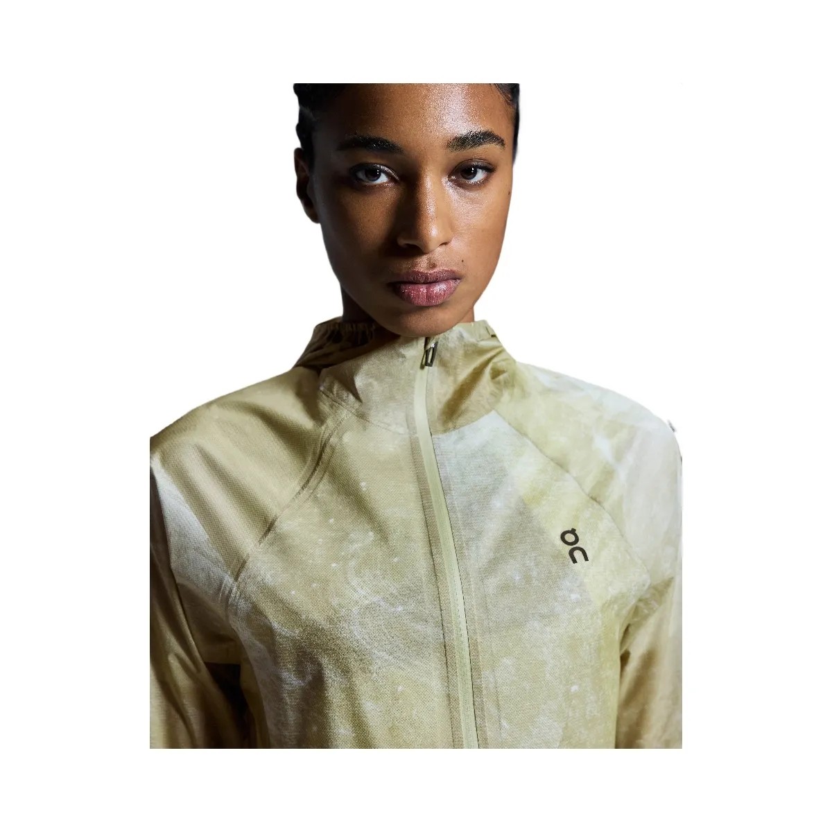 On Ultra Jacket White | Caper  - HypeFly India View 4
