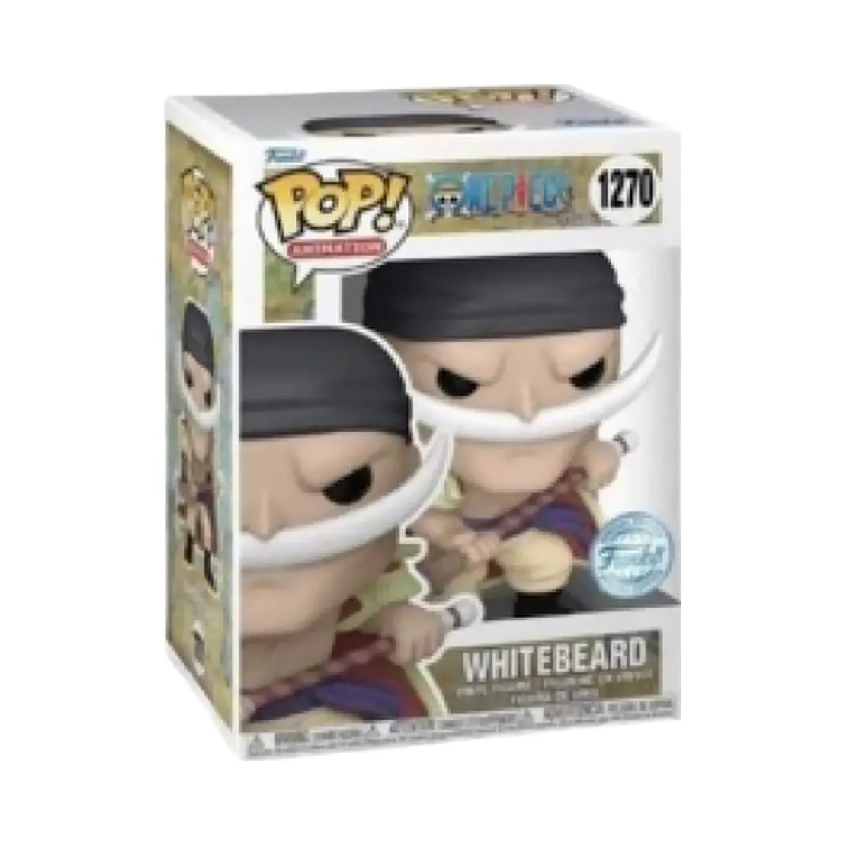 Funko Pop! Whitebeard, Crunchyroll Exclusive, #1270 - HypeFly India View 1