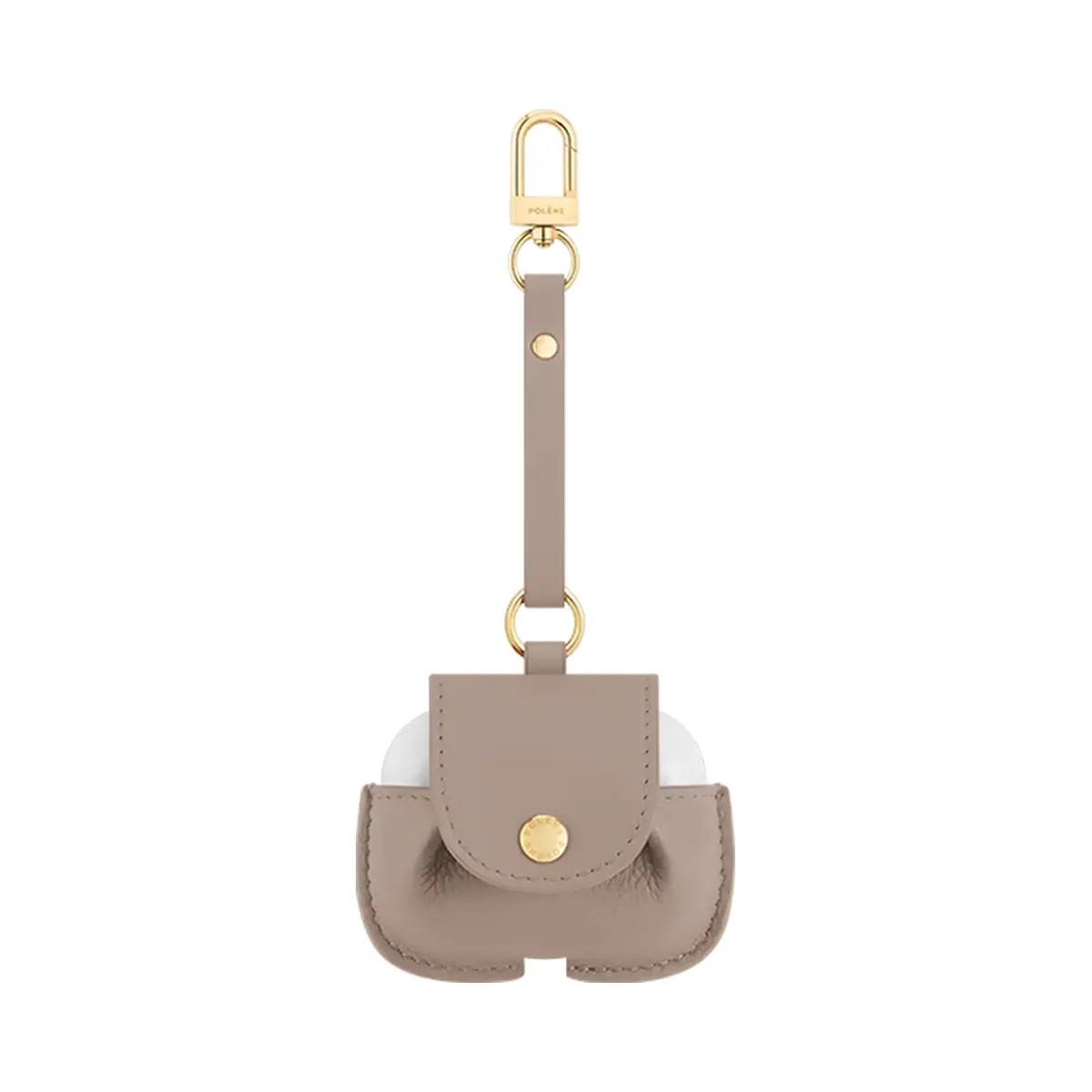 Polene Airpods case Duo Taupe - HypeFly India View 4