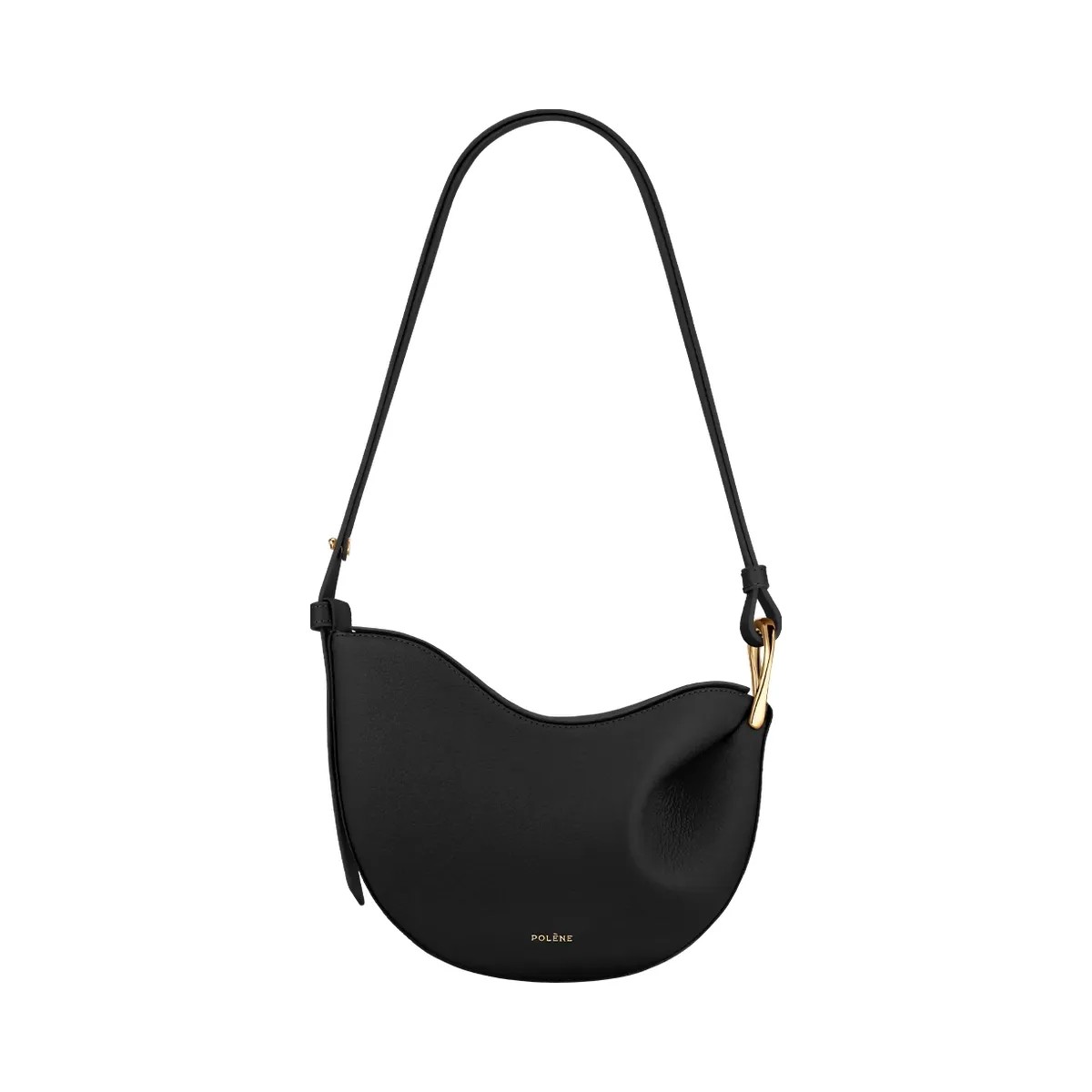 Polene Tonca Textured Black - HypeFly India View 1