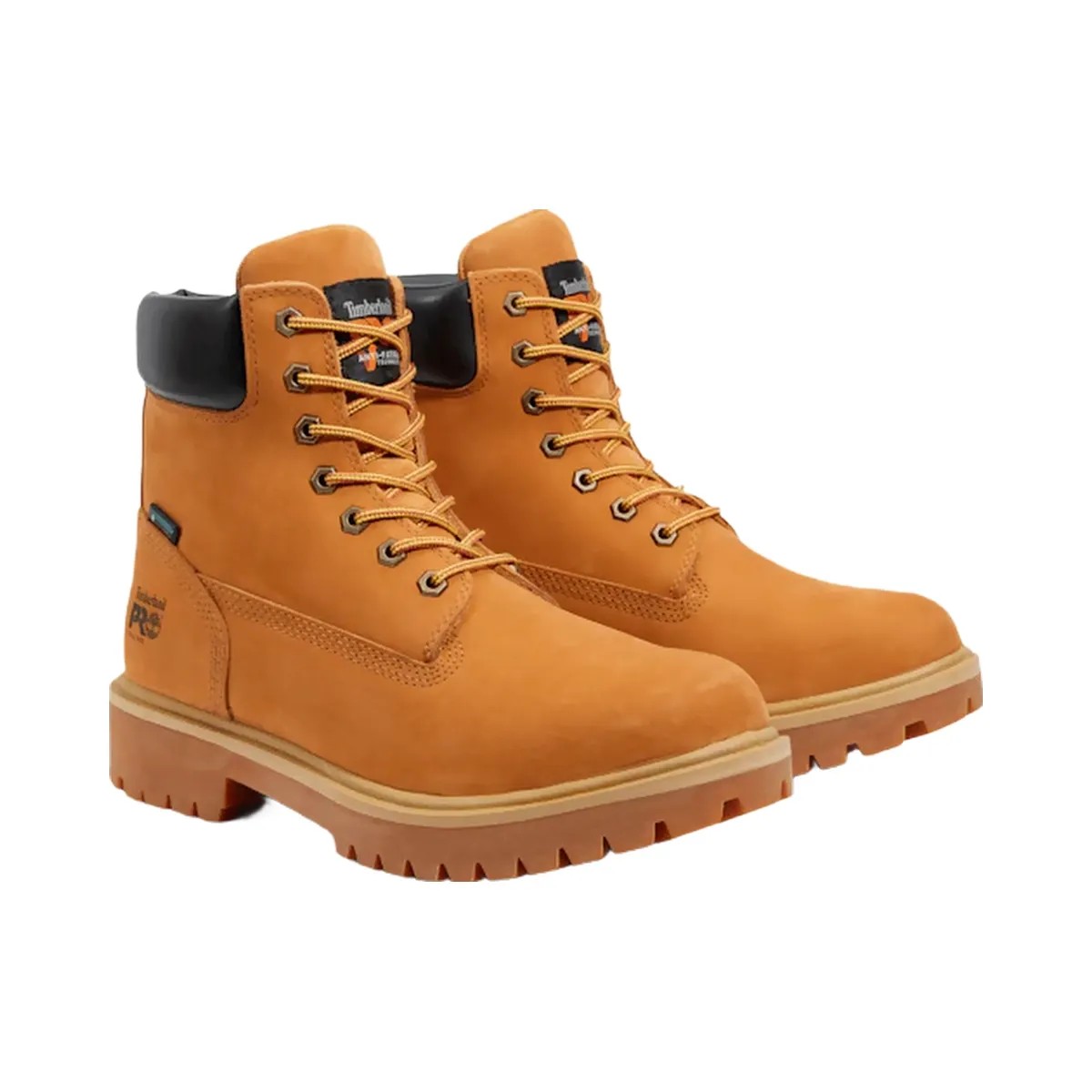 Timberland Pro Direct Attach 6" Waterproof Insulated Steel-Toe Work Boot Wheat Men'S - HypeFly India View 1