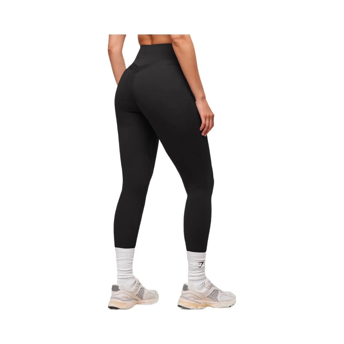 Gymshark Whitney Leggings - Black - HypeFly India View 2