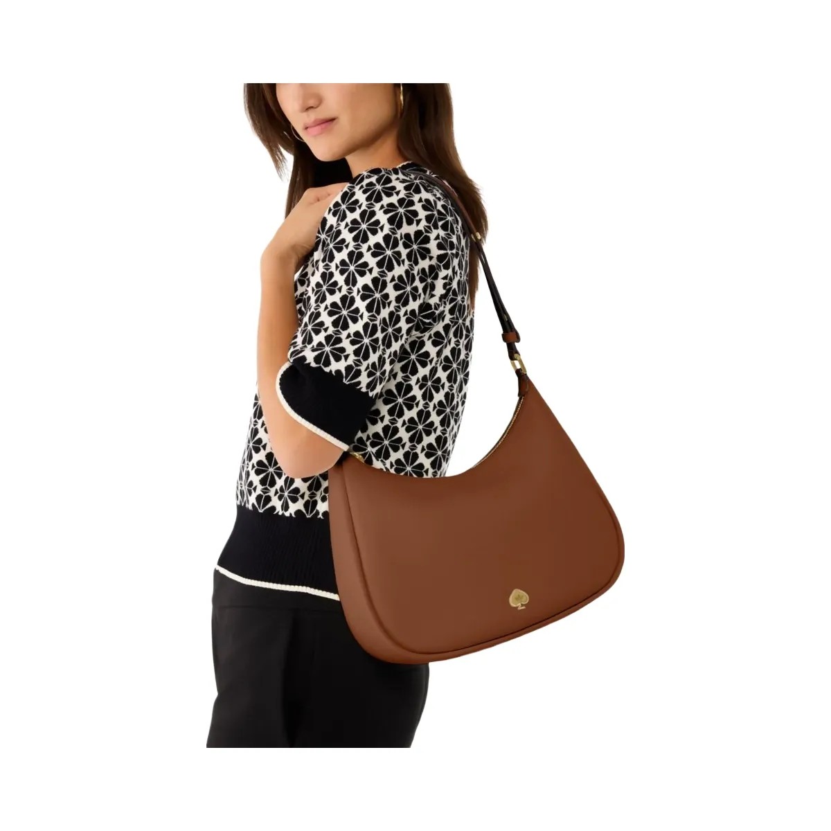 Kate Spade Kayla Large Shoulder Bag Warm Gingerbread - HypeFly India View 2