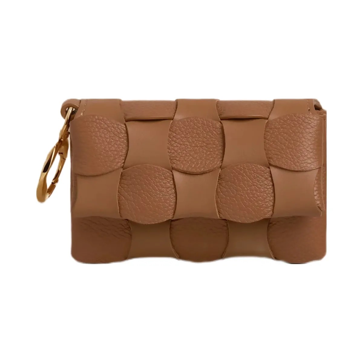 Polene Neiti Card Holder Duo Camel - HypeFly India View 2