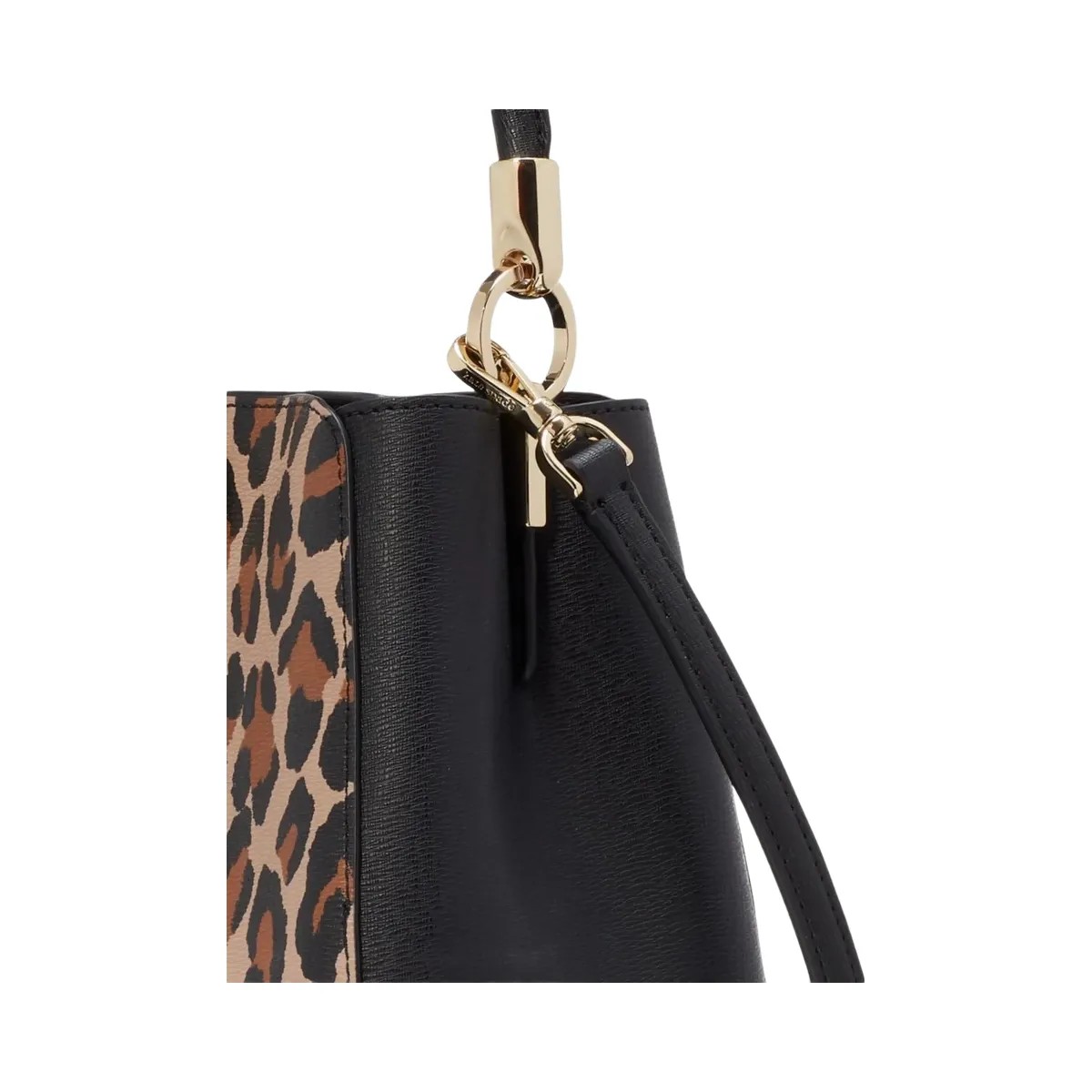 Kate Spade Phoebe Small Spotted Leopard Top Handle Satchel Brown Multi - HypeFly India View 5