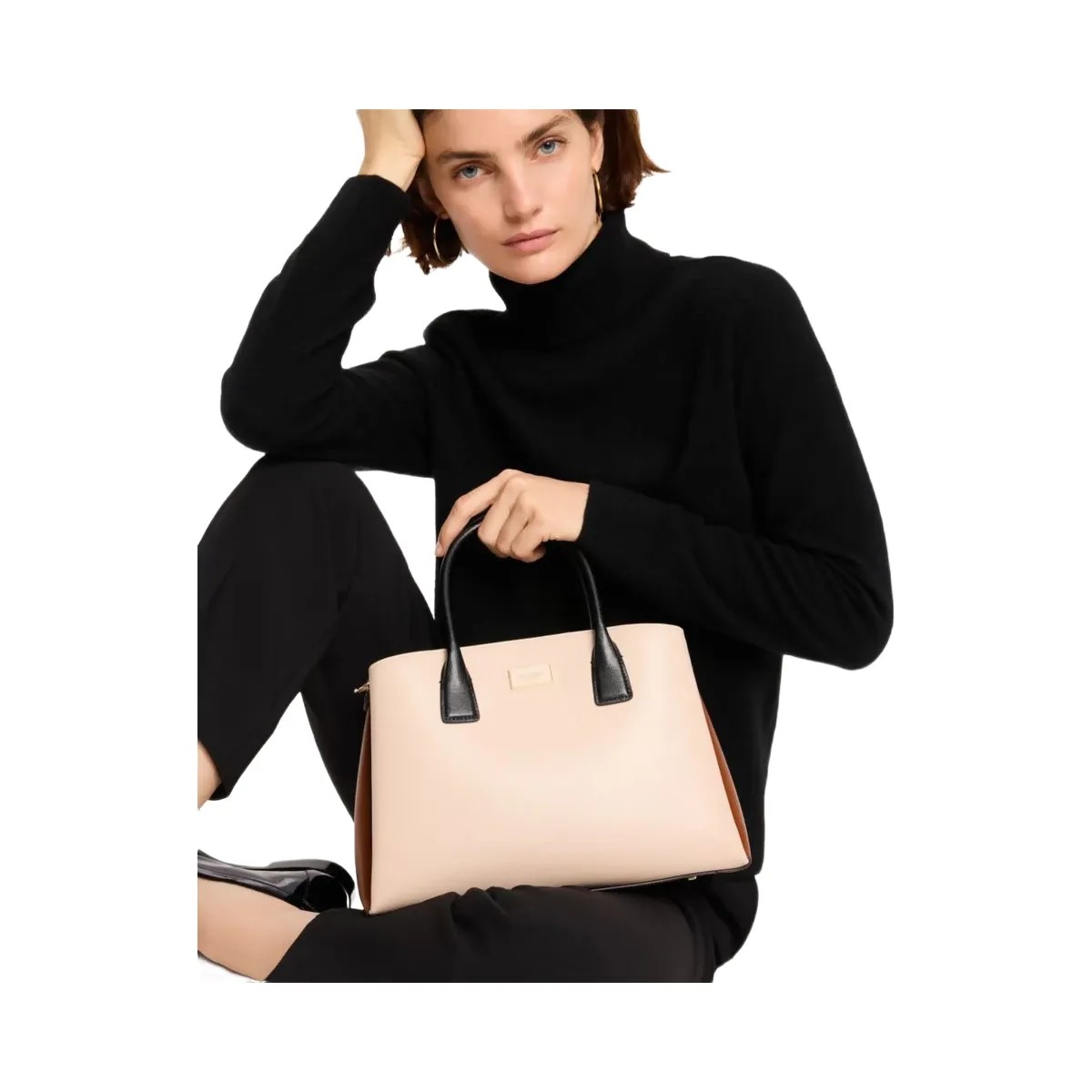 Kate Spade Serena Colorblocked Satchel Milk Glass Multi - HypeFly India View 2