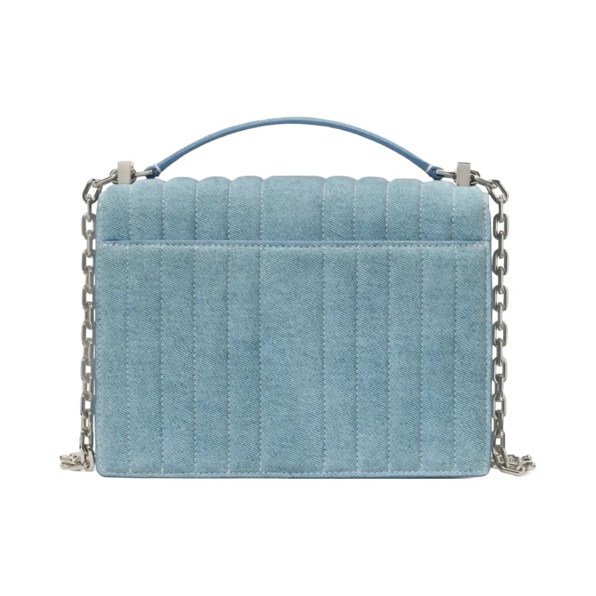 Kate Spade Deco Quilted Chain Shoulder Bag Blue Multi - HypeFly India View 4