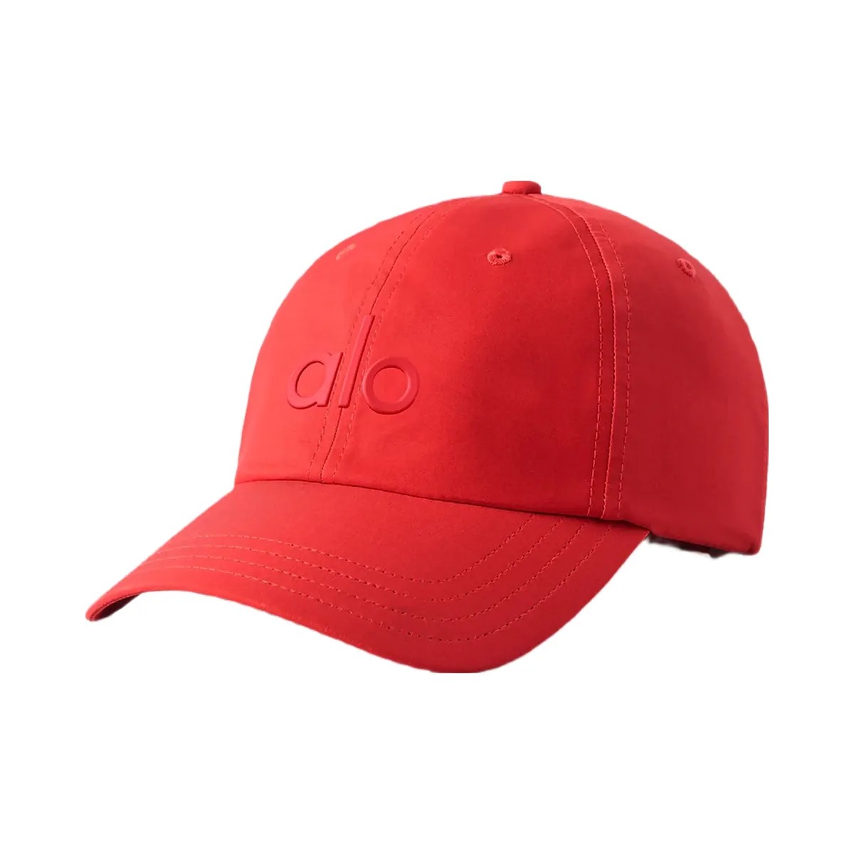 Alo Performance Off-Duty Cap - Bright Red - HypeFly India View 1