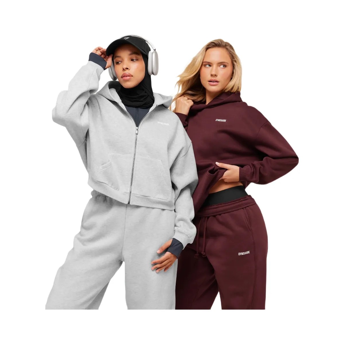 Gymshark Cosy Luxe Hoodie - Rich Maroon - HypeFly India View 5