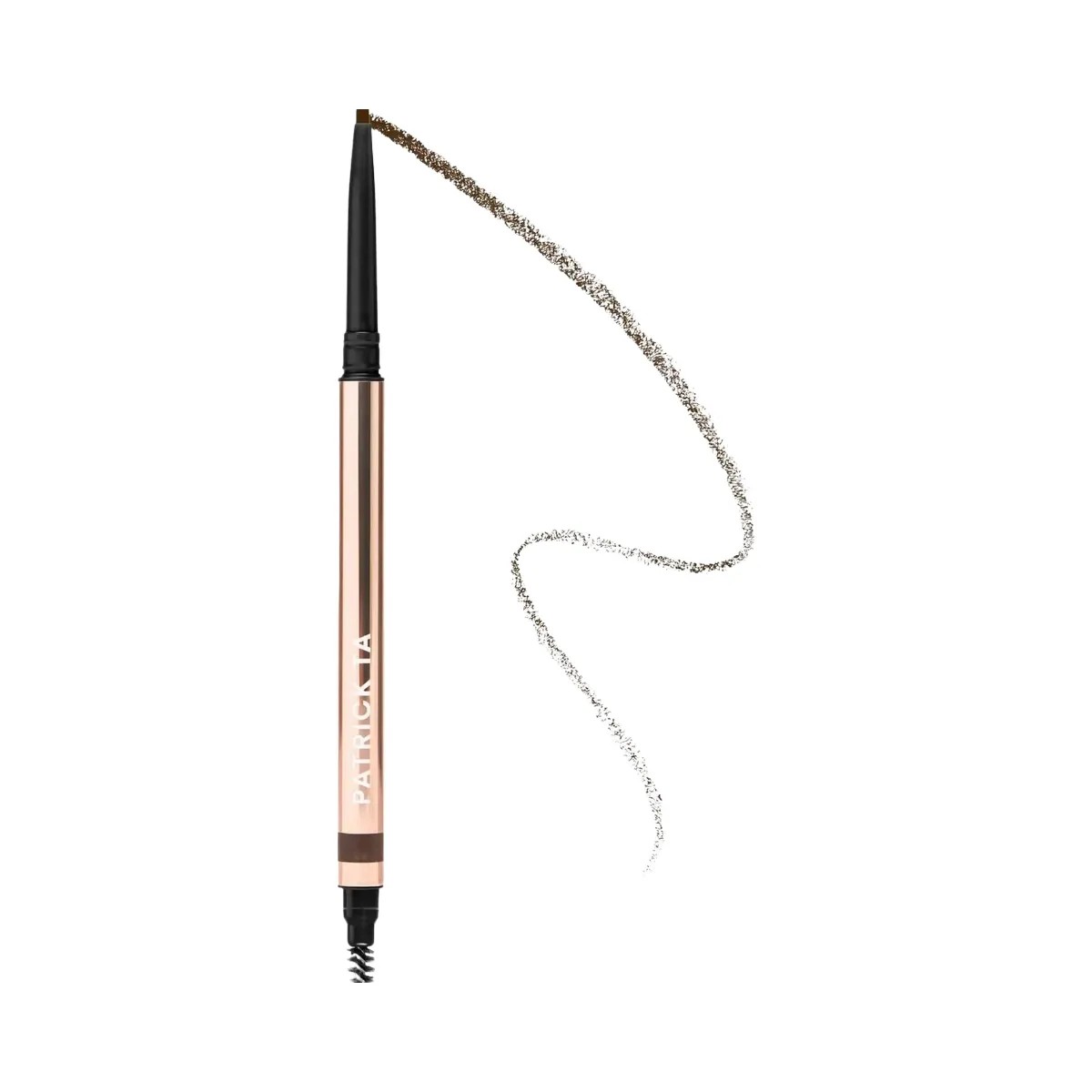 PATRICK TA Major Brow Defining Pencil - Dark Brown - HypeFly India View 1