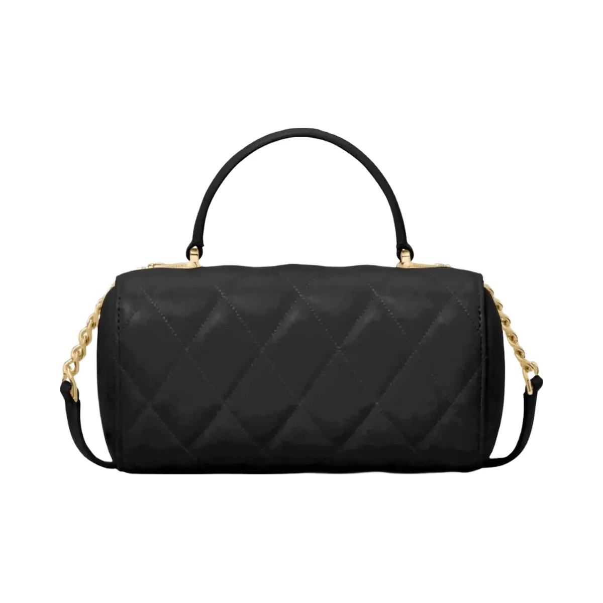 Kate Spade Heart Barrel Quilted Crossbody Black - HypeFly India View 5