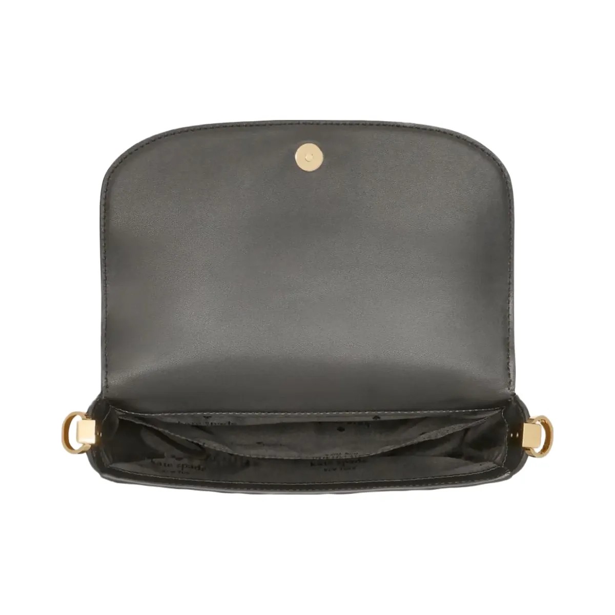 Kate Spade Krista Patent Chain Crossbody Black - HypeFly India View 4