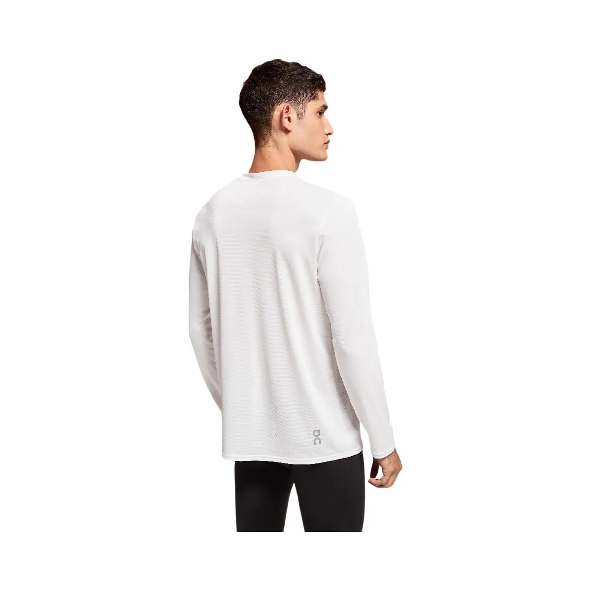On Core Long-T Undyed-White - HypeFly India View 3