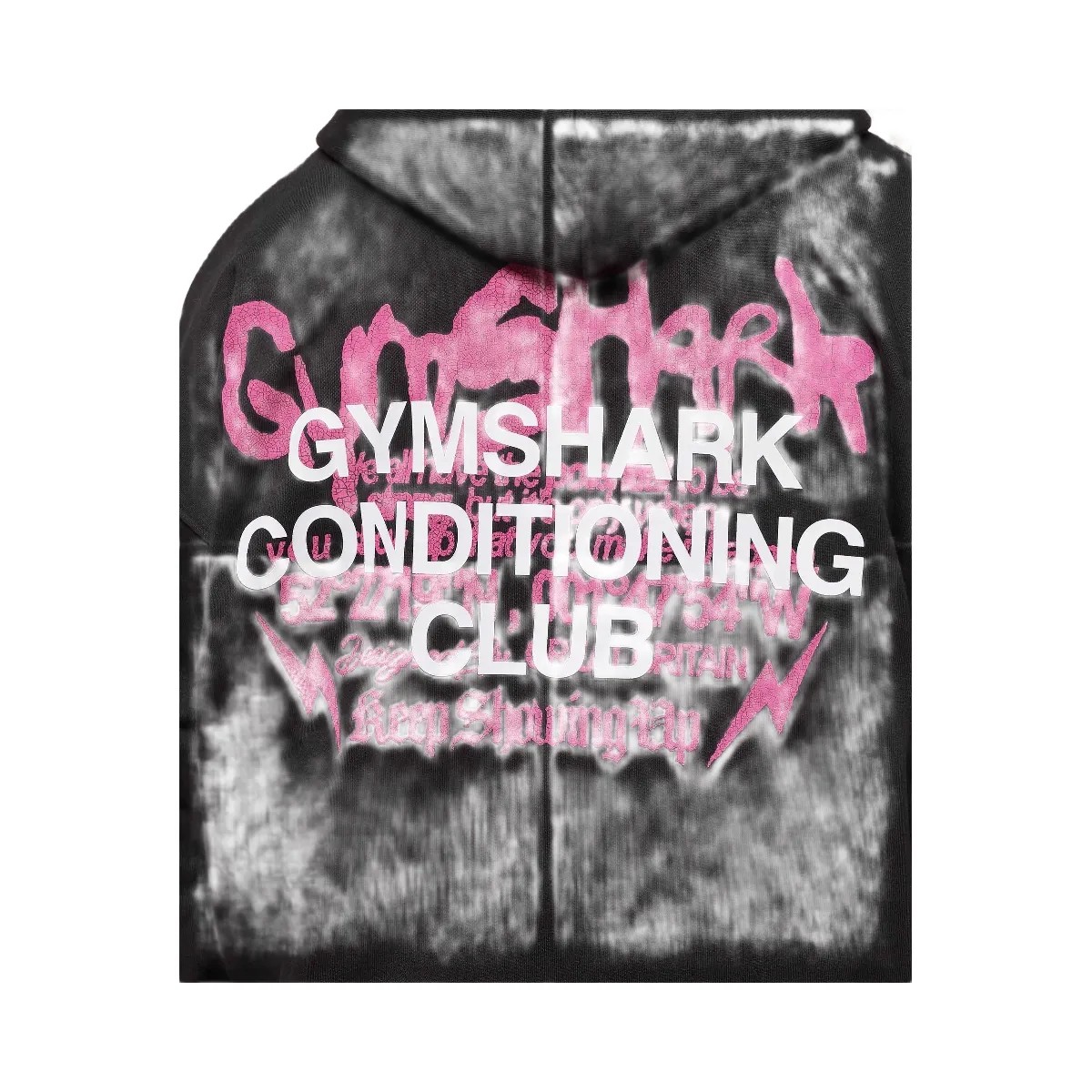Gymshark GSCC Hoodie - Black - HypeFly India View 5