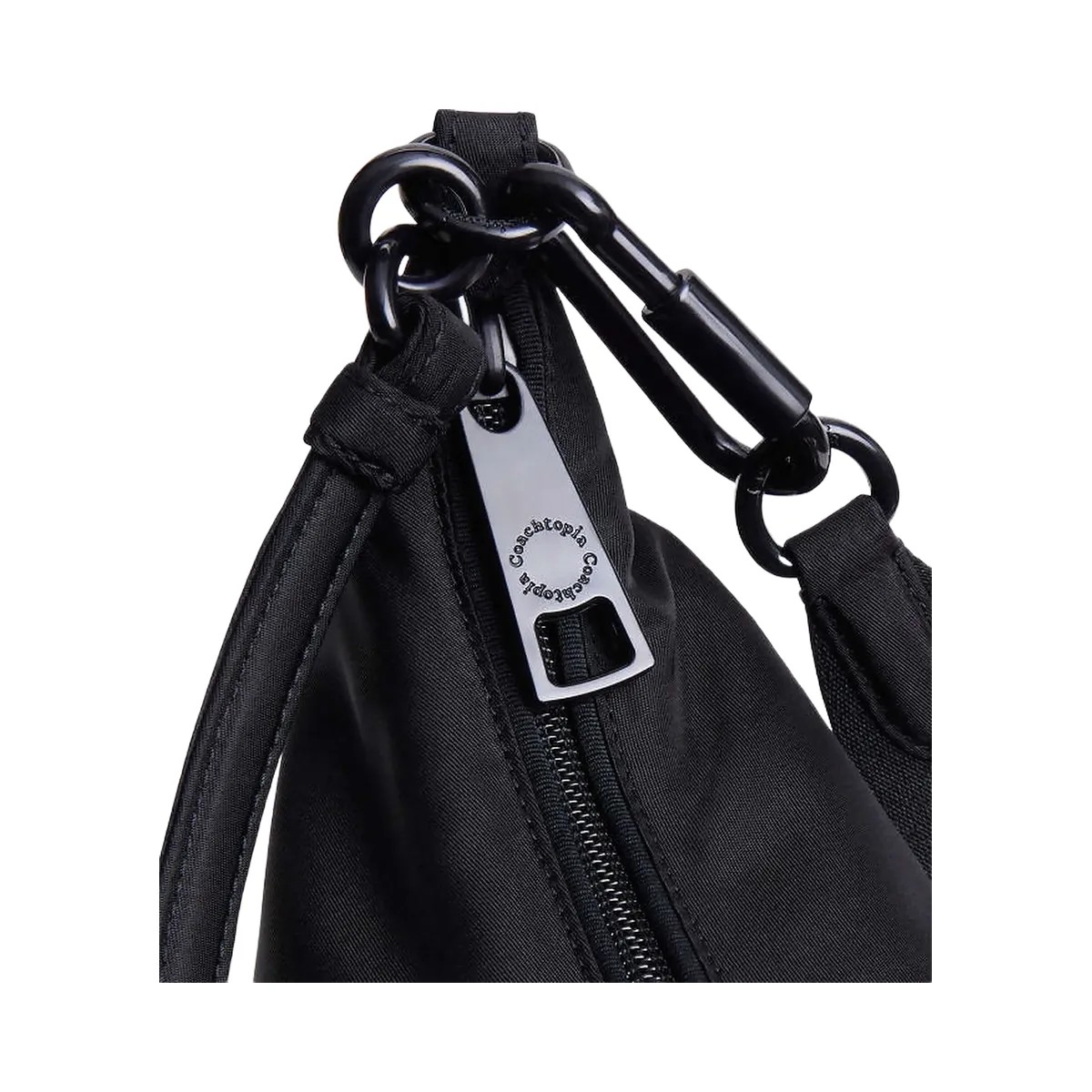 Coach Coachtopia Loop Shoulder Bag Black - HypeFly India View 3