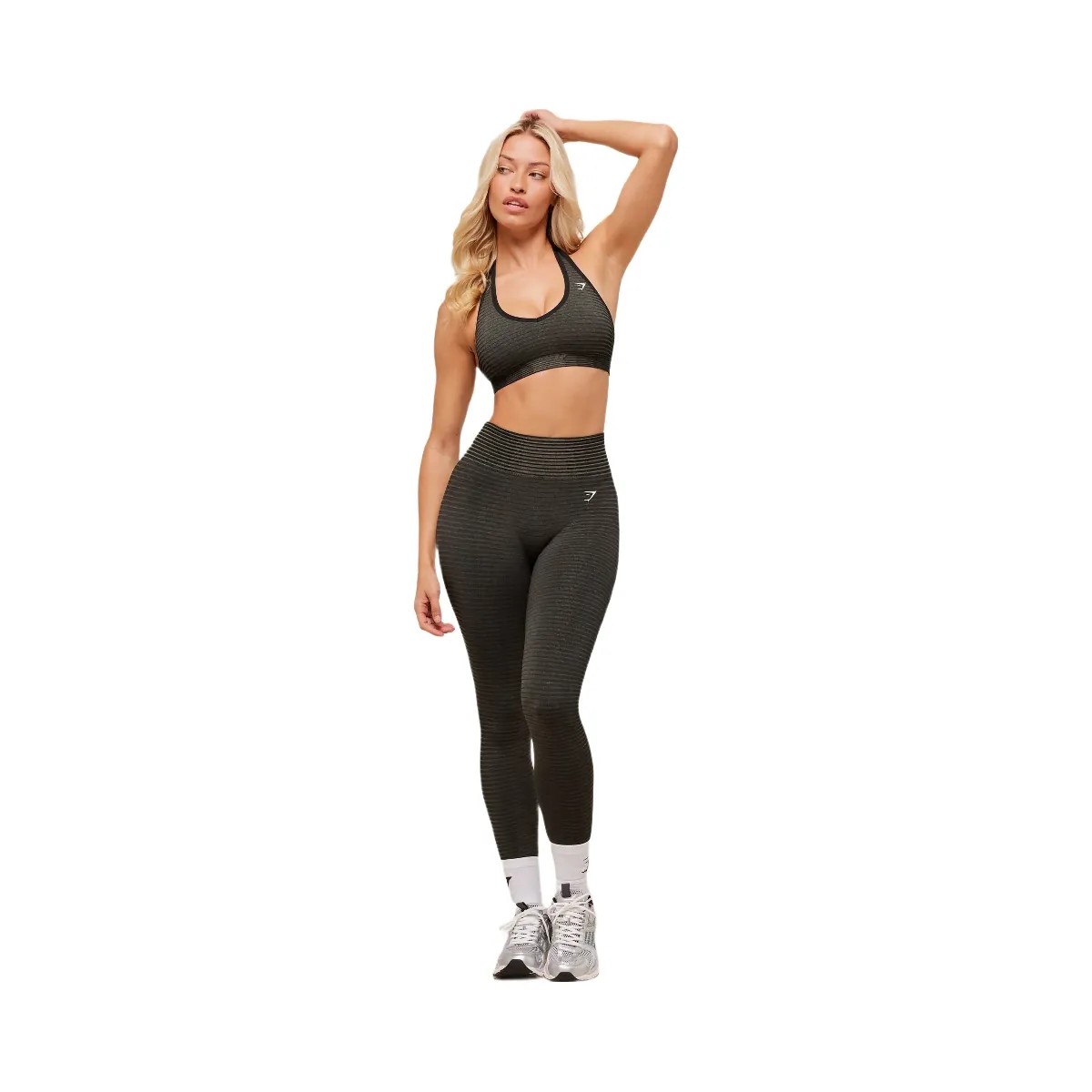 Gymshark Sport Seamless Leggings - Camo Brown/Black - HypeFly India View 4