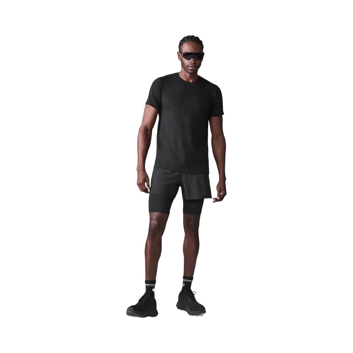 Alo Men's Triumph Tee - Black - HypeFly India View 4