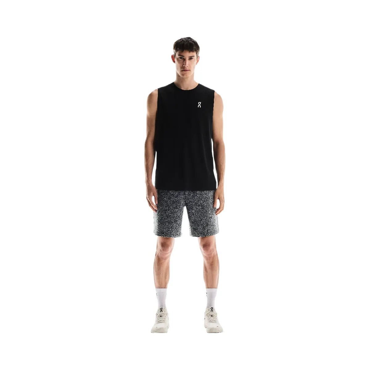On Court Tank All Black - HypeFly India View 4