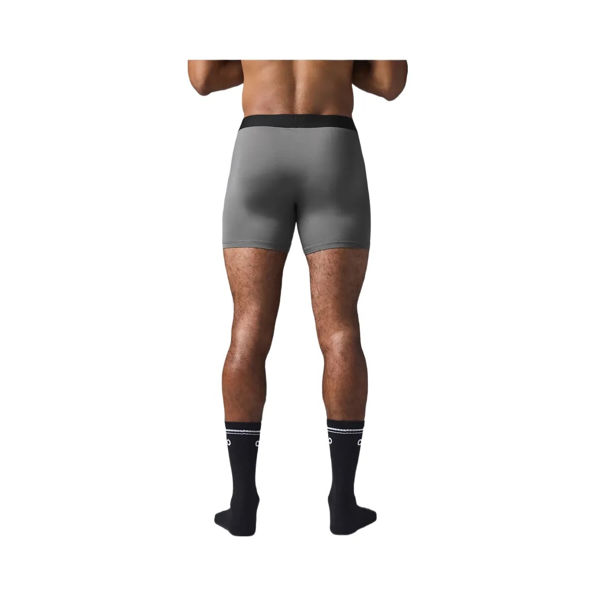 Alo Men's Hero Performance Boxer - Grey - HypeFly India View 3