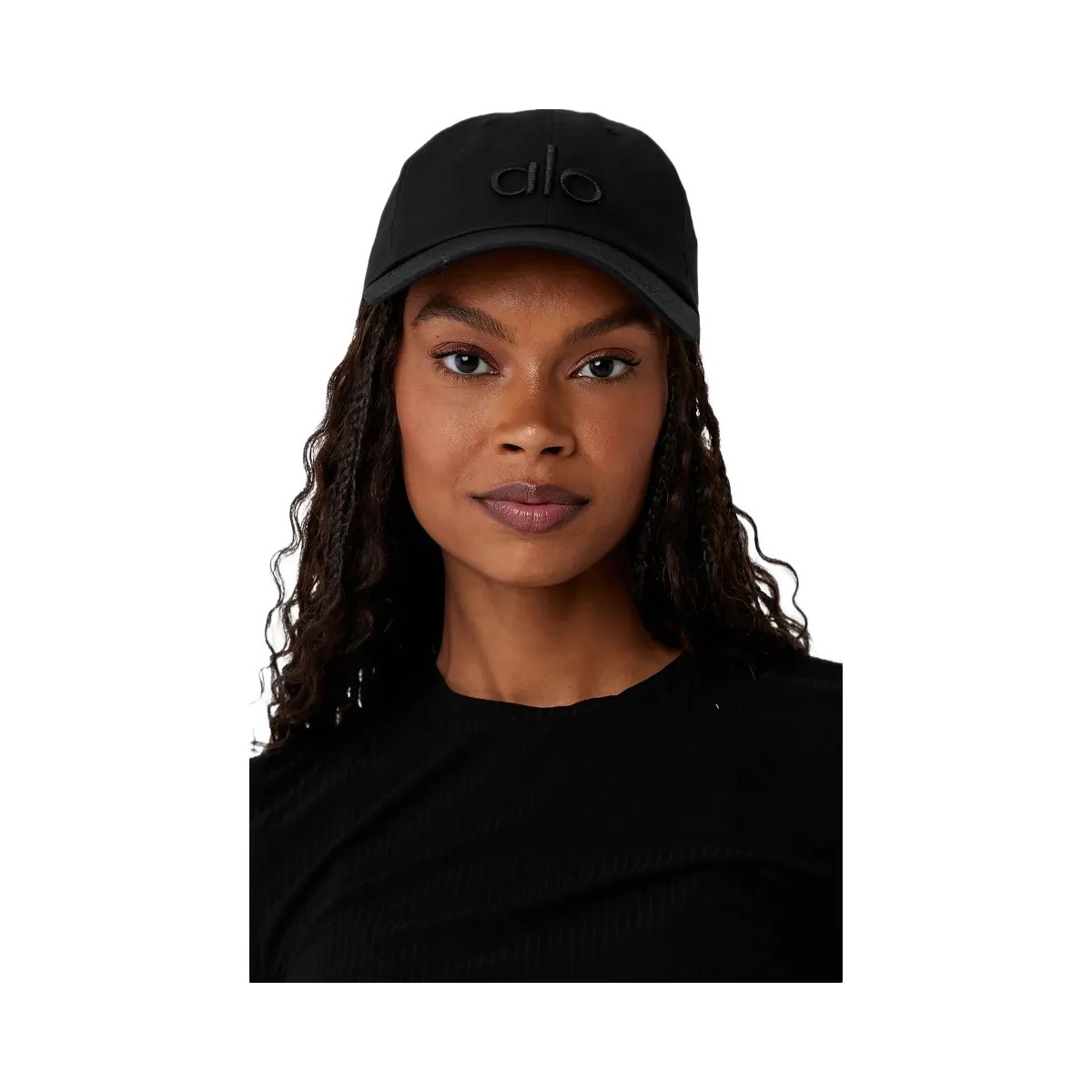 Alo Off-Duty Cap - Black/Black - HypeFly India View 3