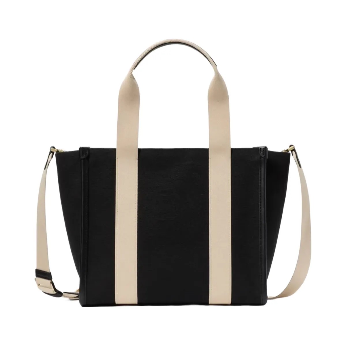 Kate Spade Kip Canvas Small Tote Black - HypeFly India View 5