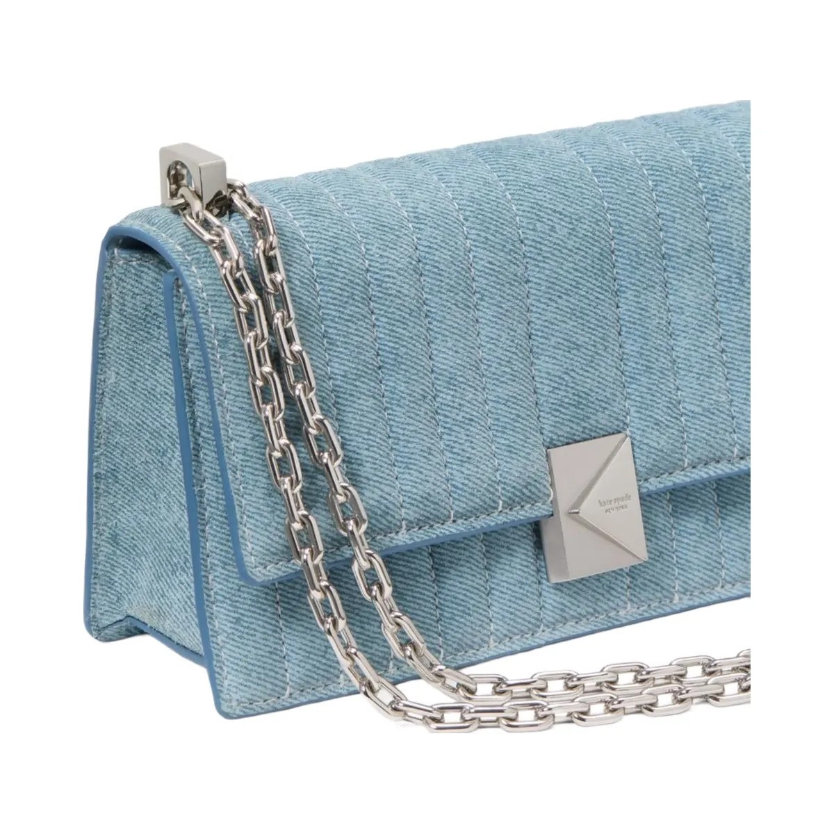 Kate Spade Deco Quilted Mini Crossbody Bag Blue Multi - HypeFly India View 5