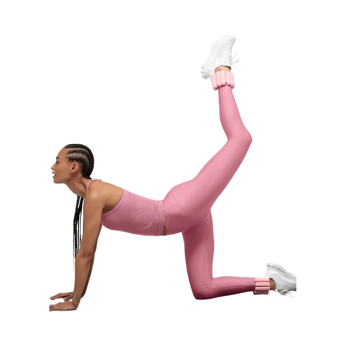 Alo Women's High-Waist Airlift Legging - Pink Wild Rose - HypeFly India View 3