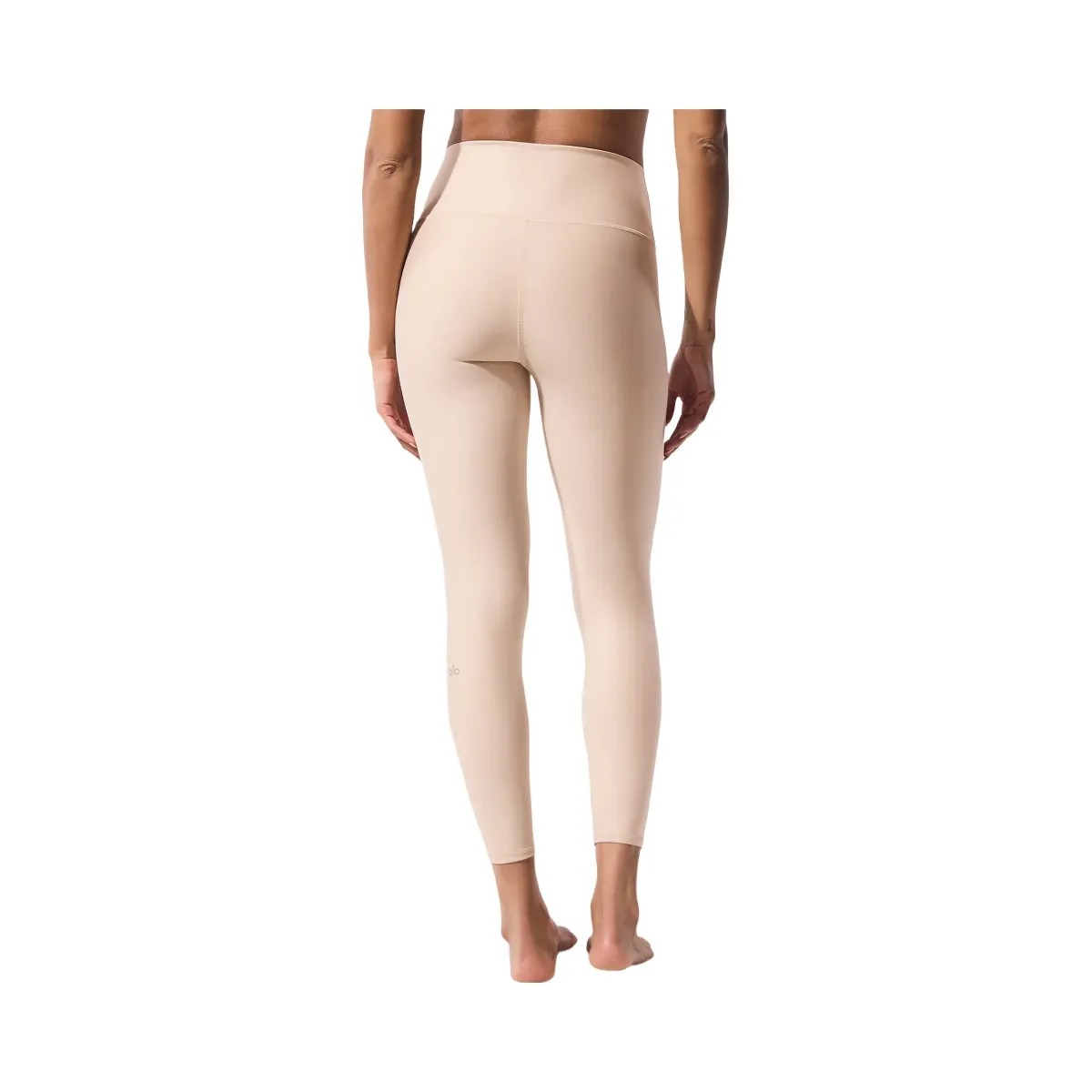 Alo Women's 7/8 High-Waist Airlift Legging - Macadamia - HypeFly India View 2