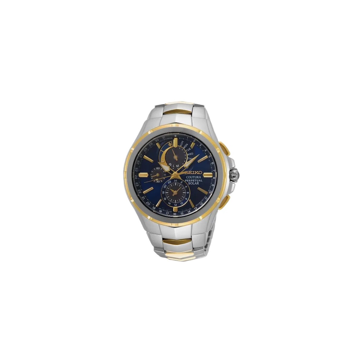 Seiko Coutura Perpetual Solar Watch SSC798P1 Men's - HypeFly India View 1