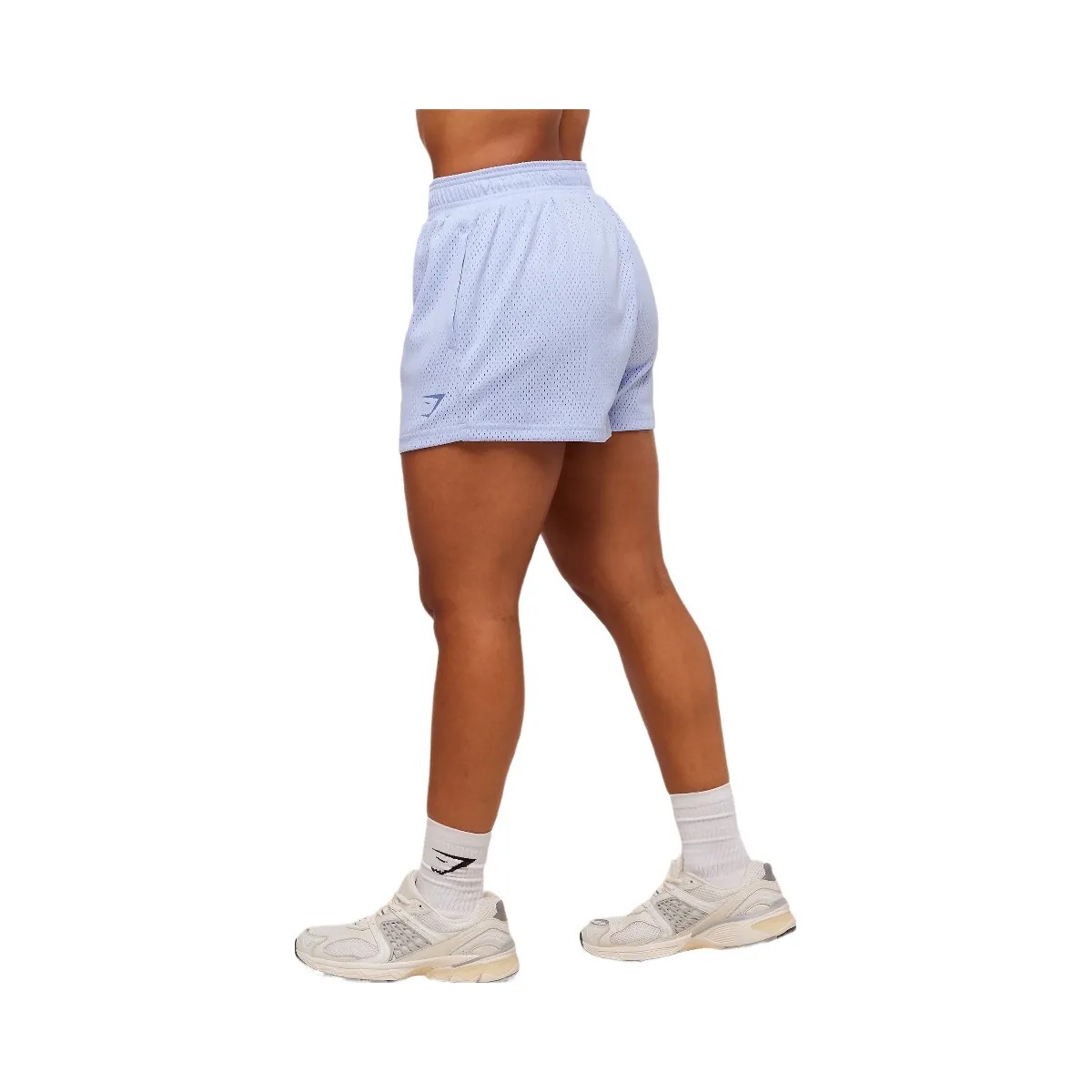 Gymshark Lifting Club Mesh Shorts - Peri Blue - HypeFly India View 3