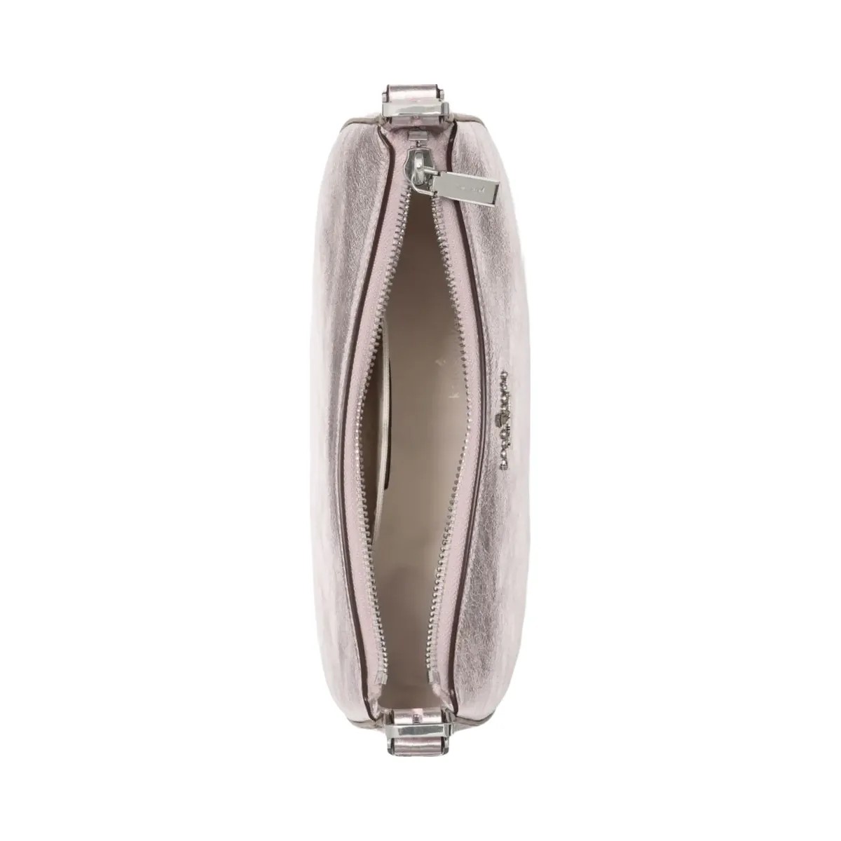 Kate Spade Nova Crinkle Metallic Small Crescent Shoulder Bag Lilac Moonlight - HypeFly India View 5