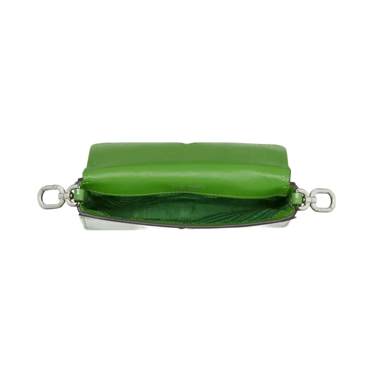 Kate Spade Double Up Patent Leather Crossbody KS Green - HypeFly India View 4