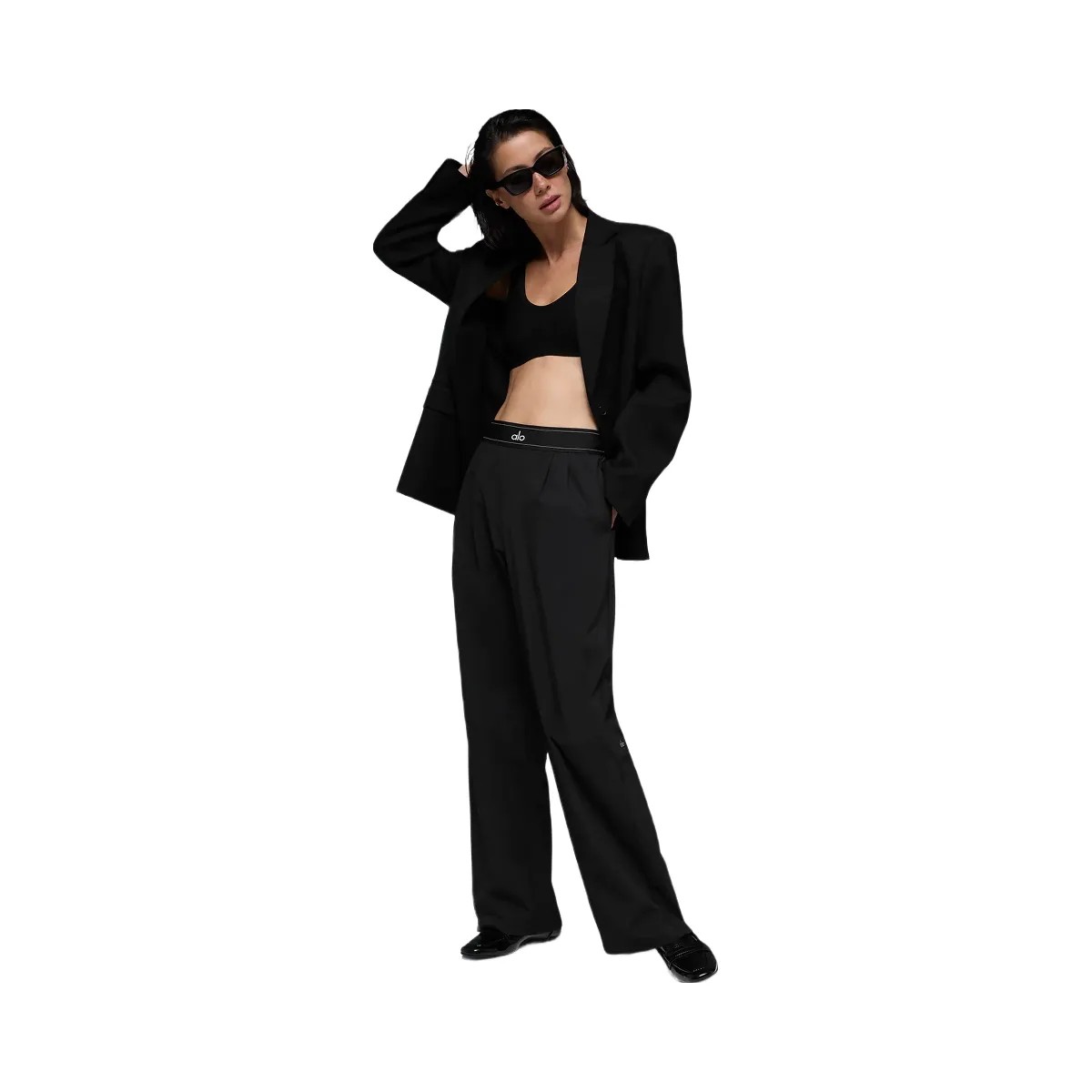 Alo Women's First-Class Blazer - Black - HypeFly India View 1