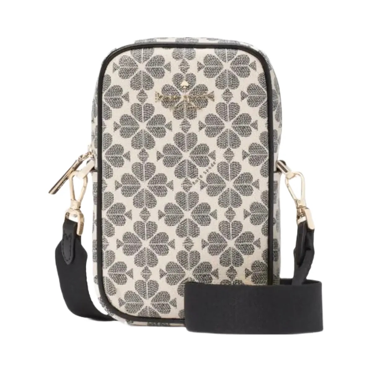 Kate Spade Flower Phone Crossbody Black Multi - HypeFly India View 1