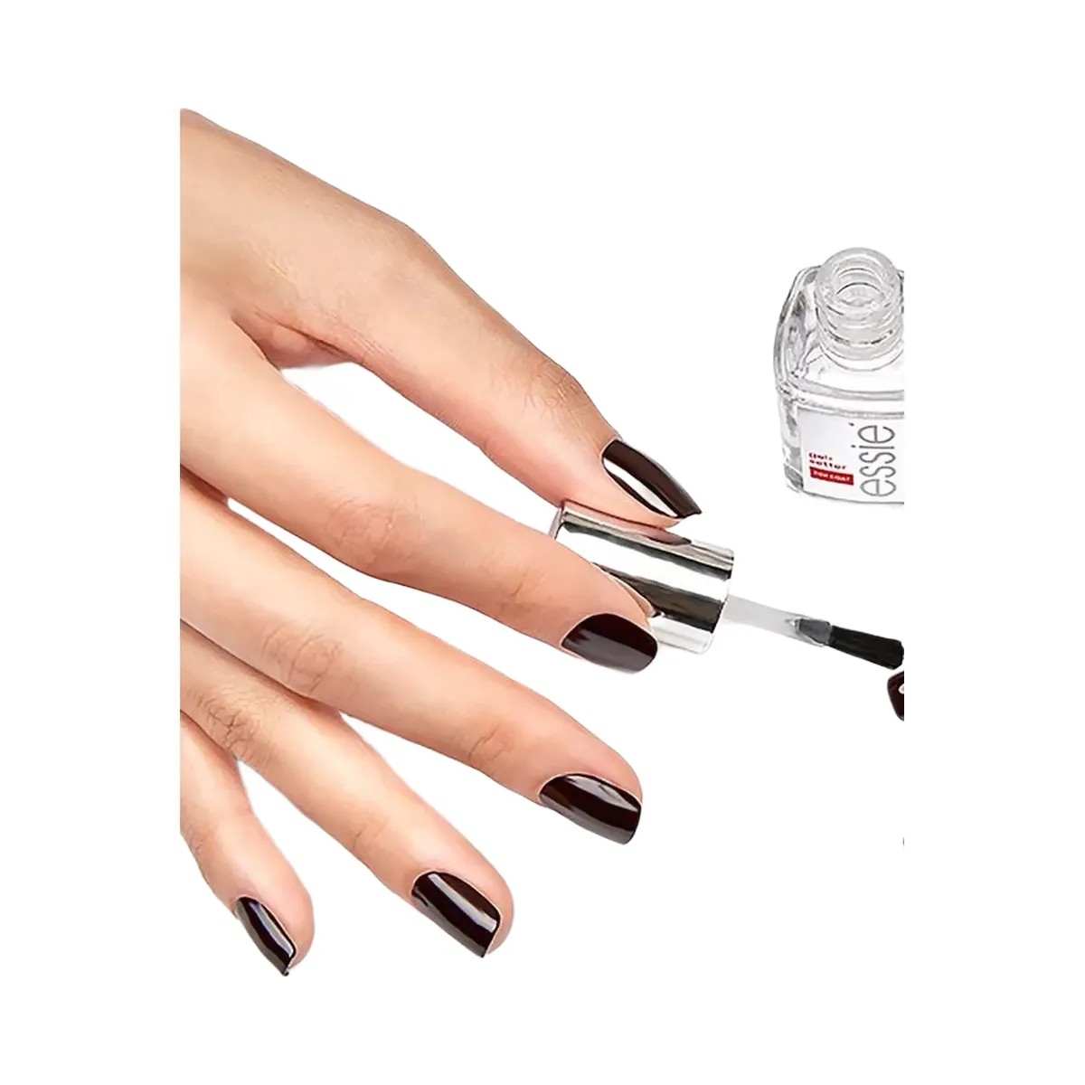 Essie Gel Setter Top Coat - Gel Like High Gloss Finish Nail Polish - HypeFly India View 3