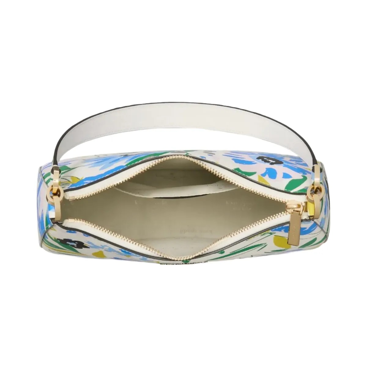 Kate Spade Margot Floral Convertible Shoulder Bag Cream Multi - HypeFly India View 4