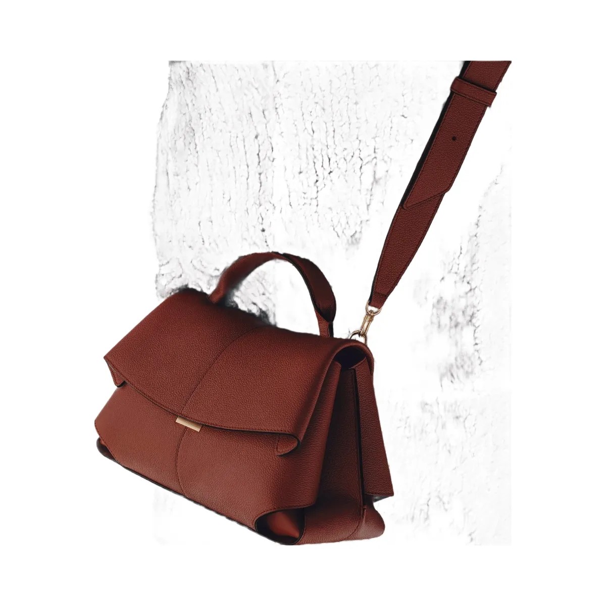 Polene Mokki Textured Red Clay - HypeFly India View 4