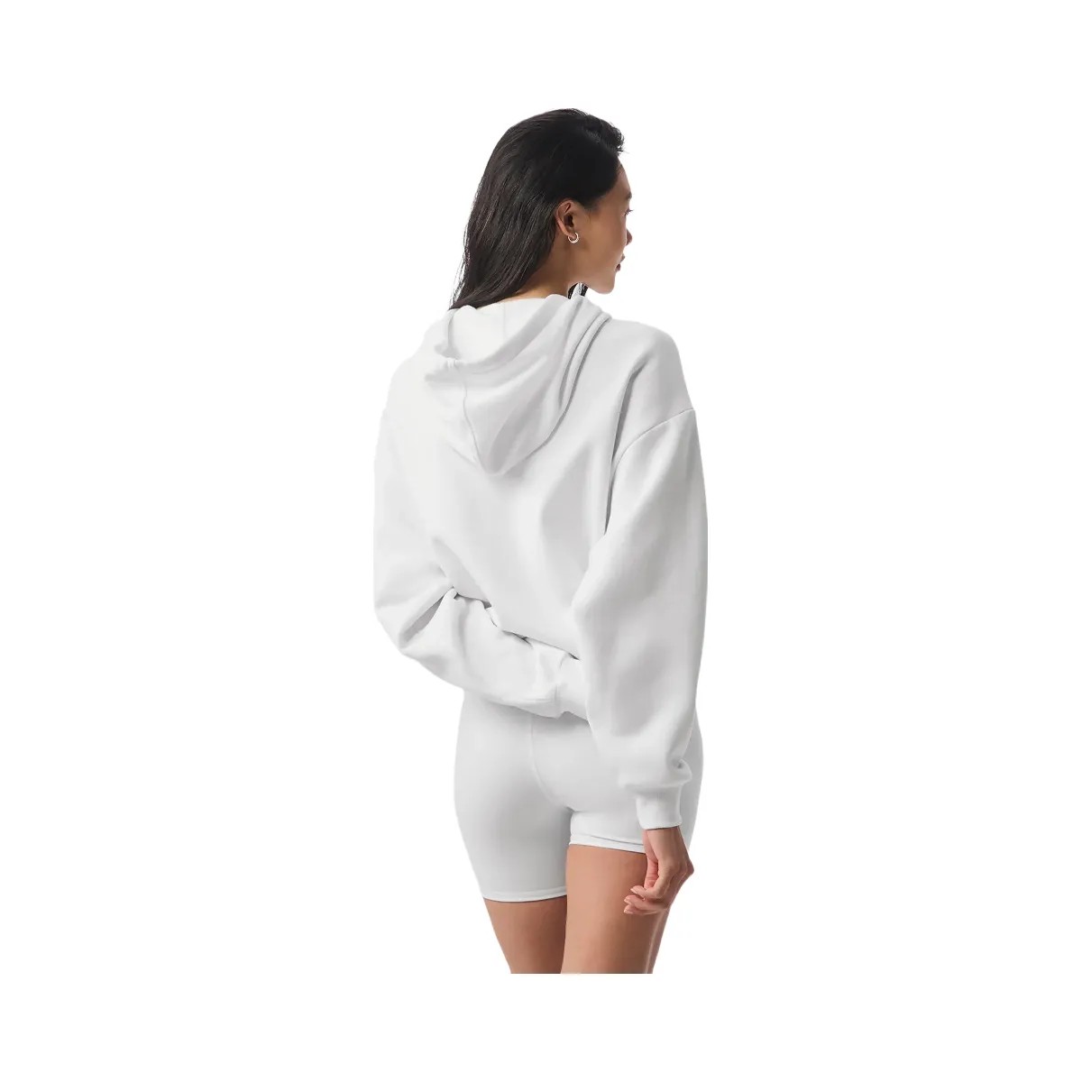 Alo Women's Accolade Hoodie - White - HypeFly India View 3