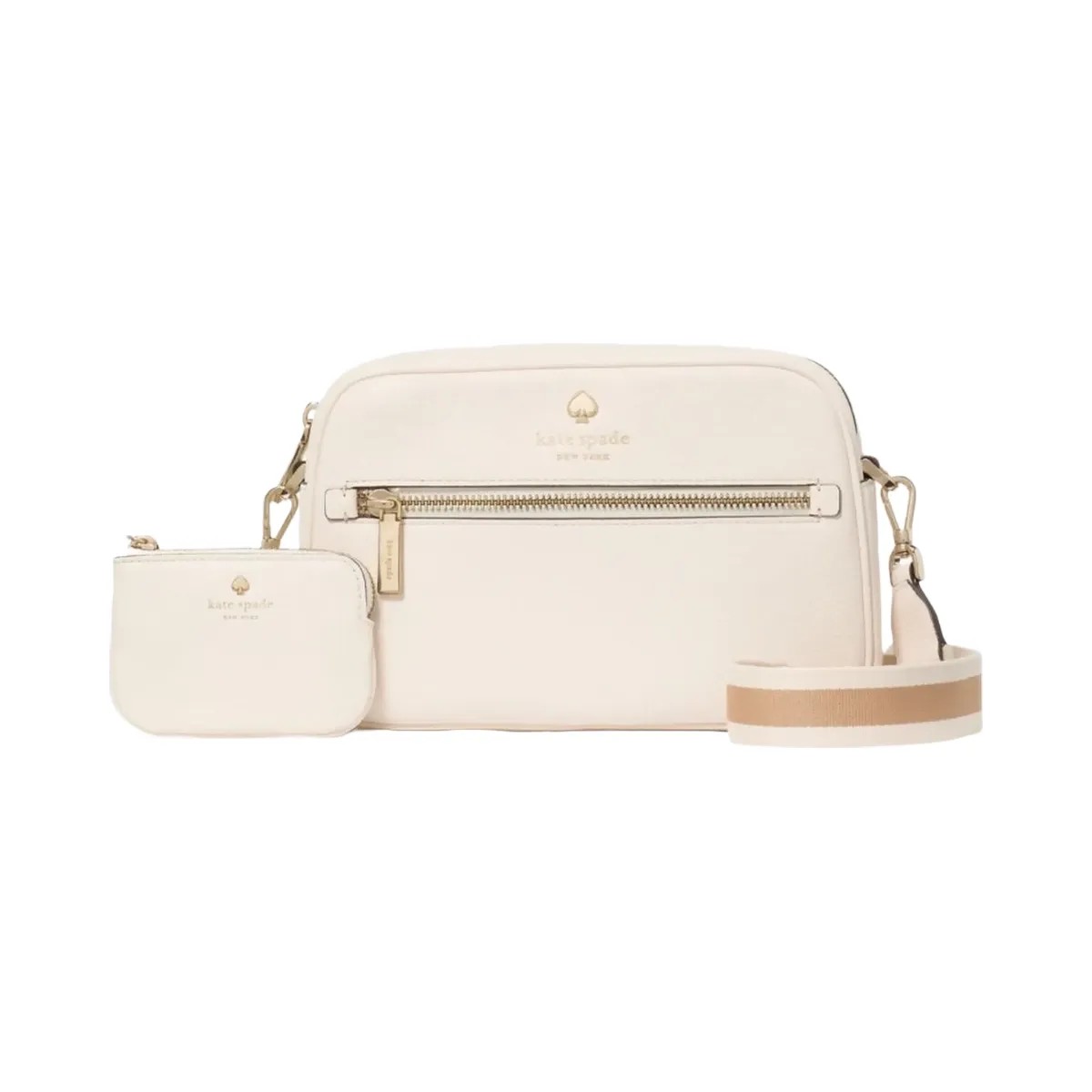 Kate Spade Emma Camera Bag Parchment - HypeFly India View 1