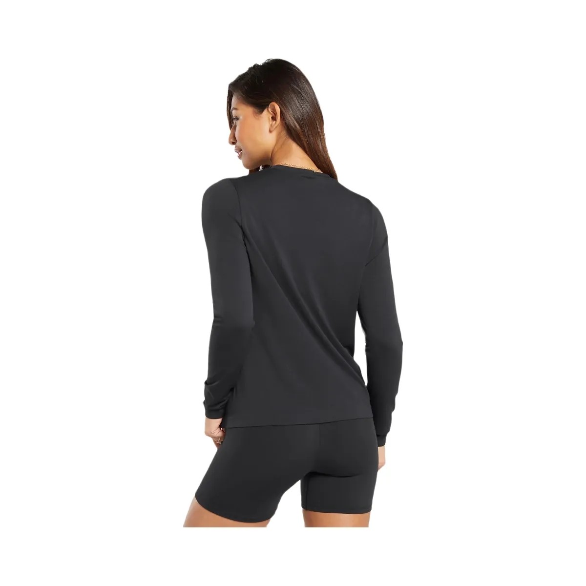 Gymshark Everyday Seamless Long Sleeve Top - Black - HypeFly India View 2
