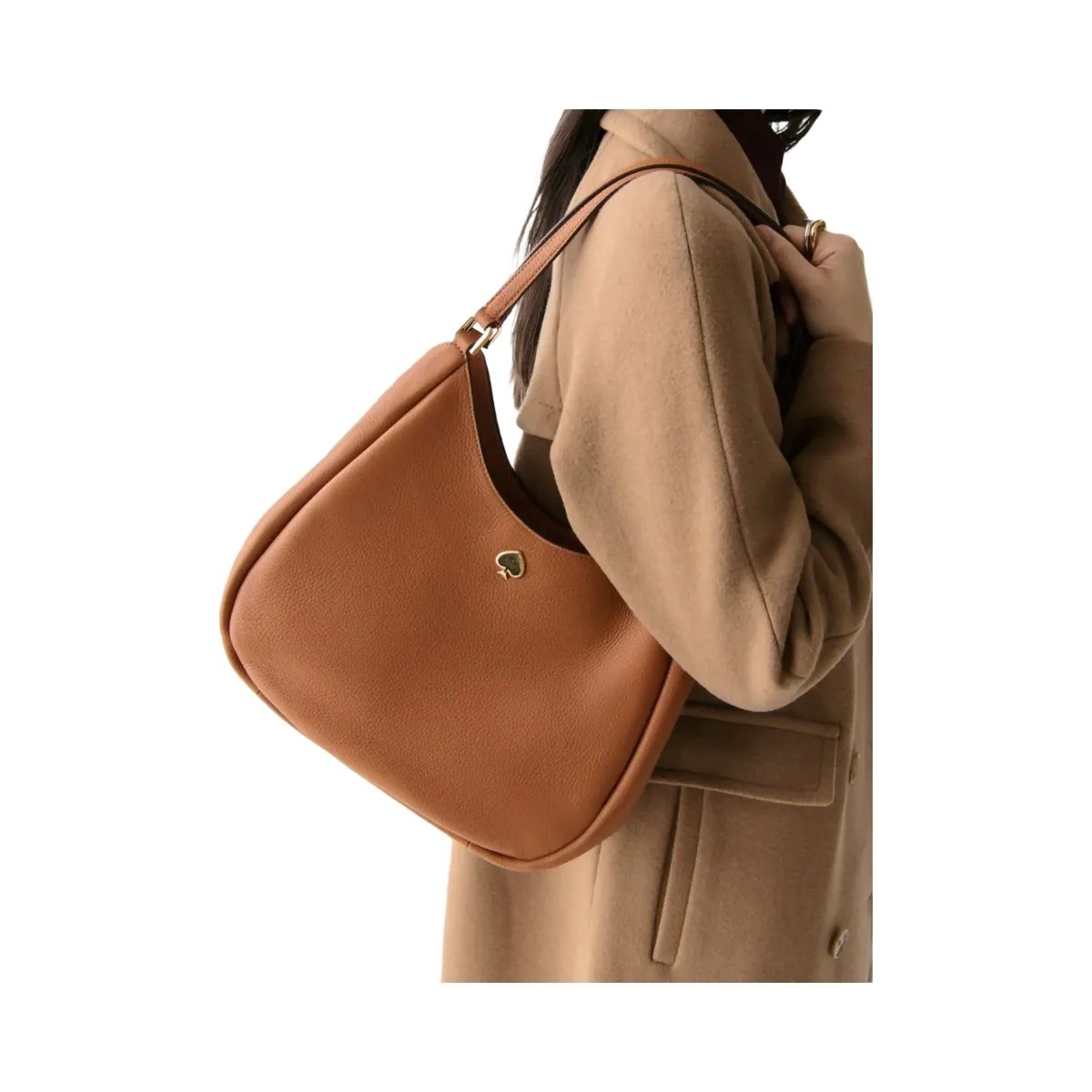 Kate Spade Kayla Large Triple Compartment Shoulder Bag Warm Gingerbread - HypeFly India View 2