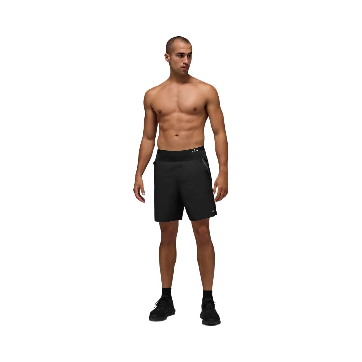 Alo Men's 7" Repetition Pro Short - Black - HypeFly India View 1