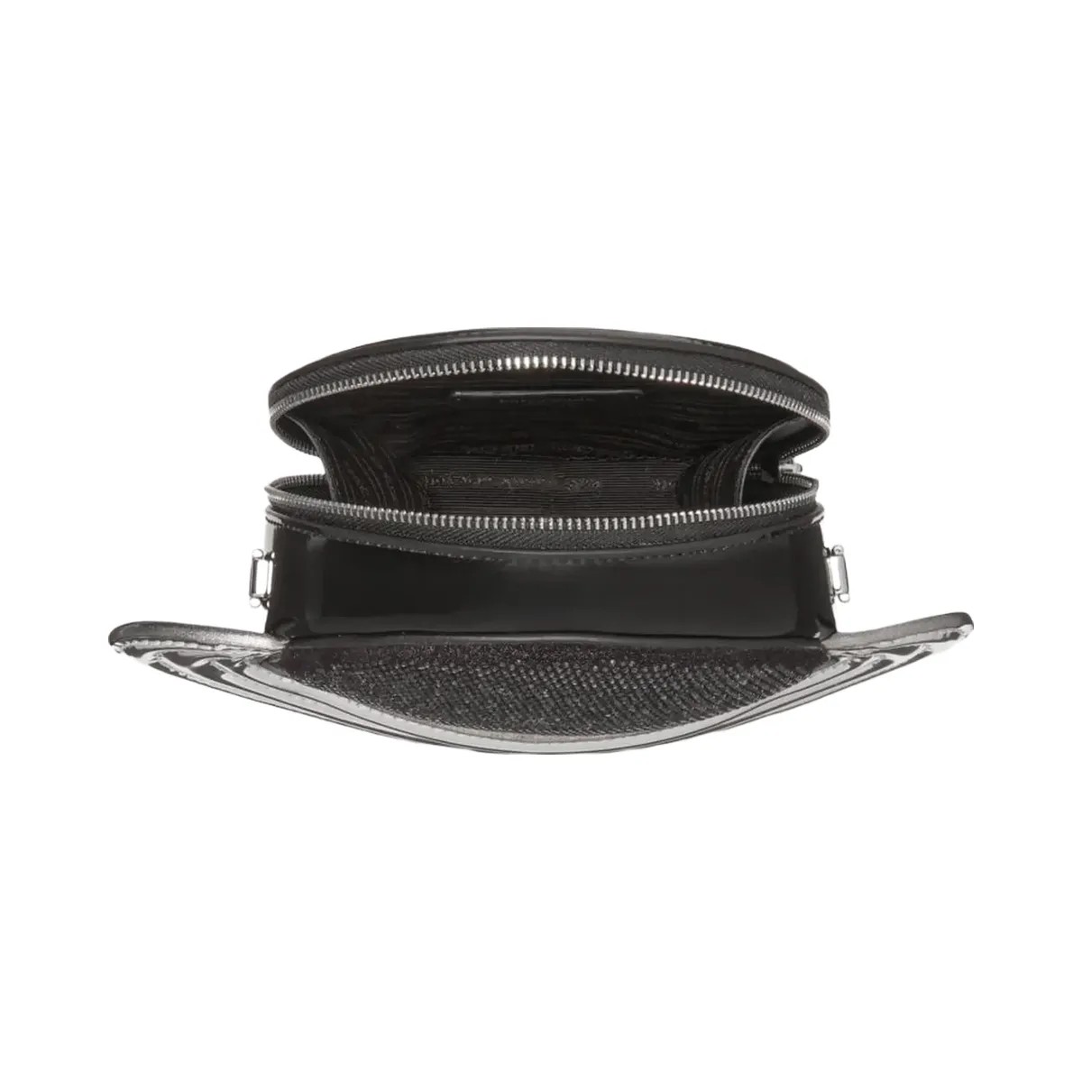 Kate Spade Out Embellished Metallic Micro Crossbody Black Multi - HypeFly India View 4
