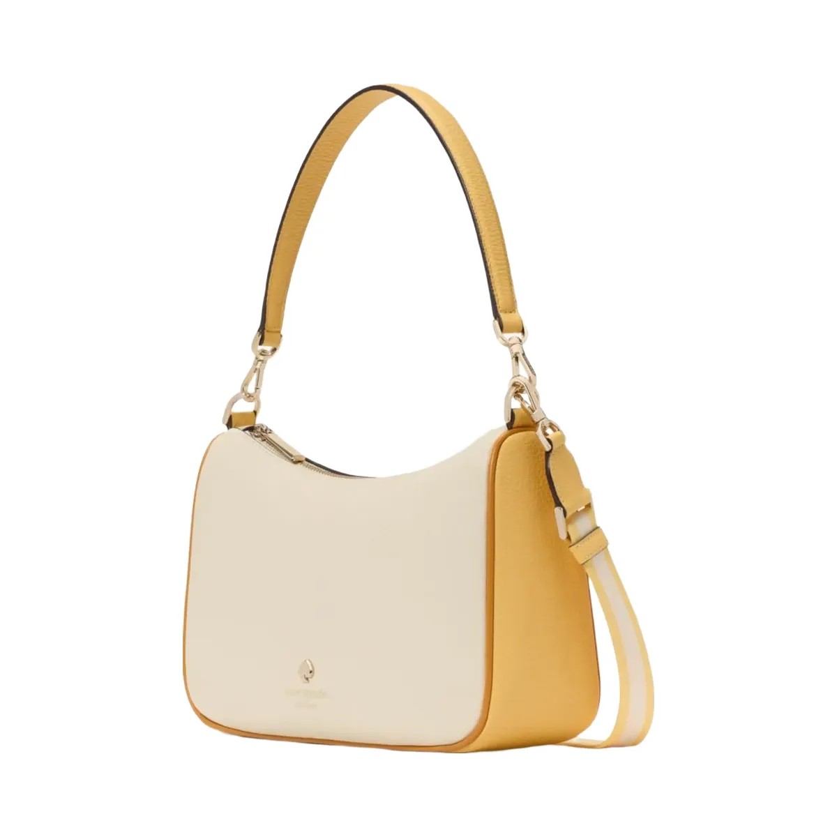 Kate Spade Emma Medium Shoulder Bag Buttermilk Glaze Multi - HypeFly India View 3