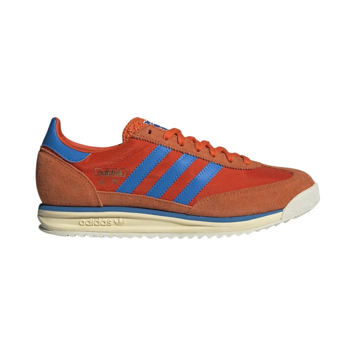 Adidas Sl 72 Rs Collegiate Orange Bright Blue - HypeFly India View 1