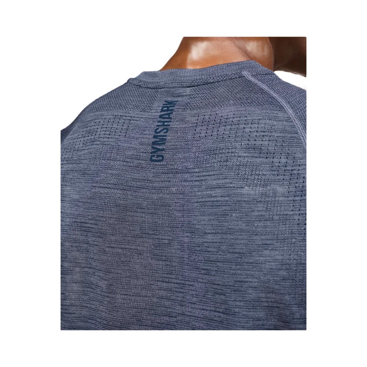 Gymshark Versatile Seamless Tank - Iron Blue/Navy - HypeFly India View 5