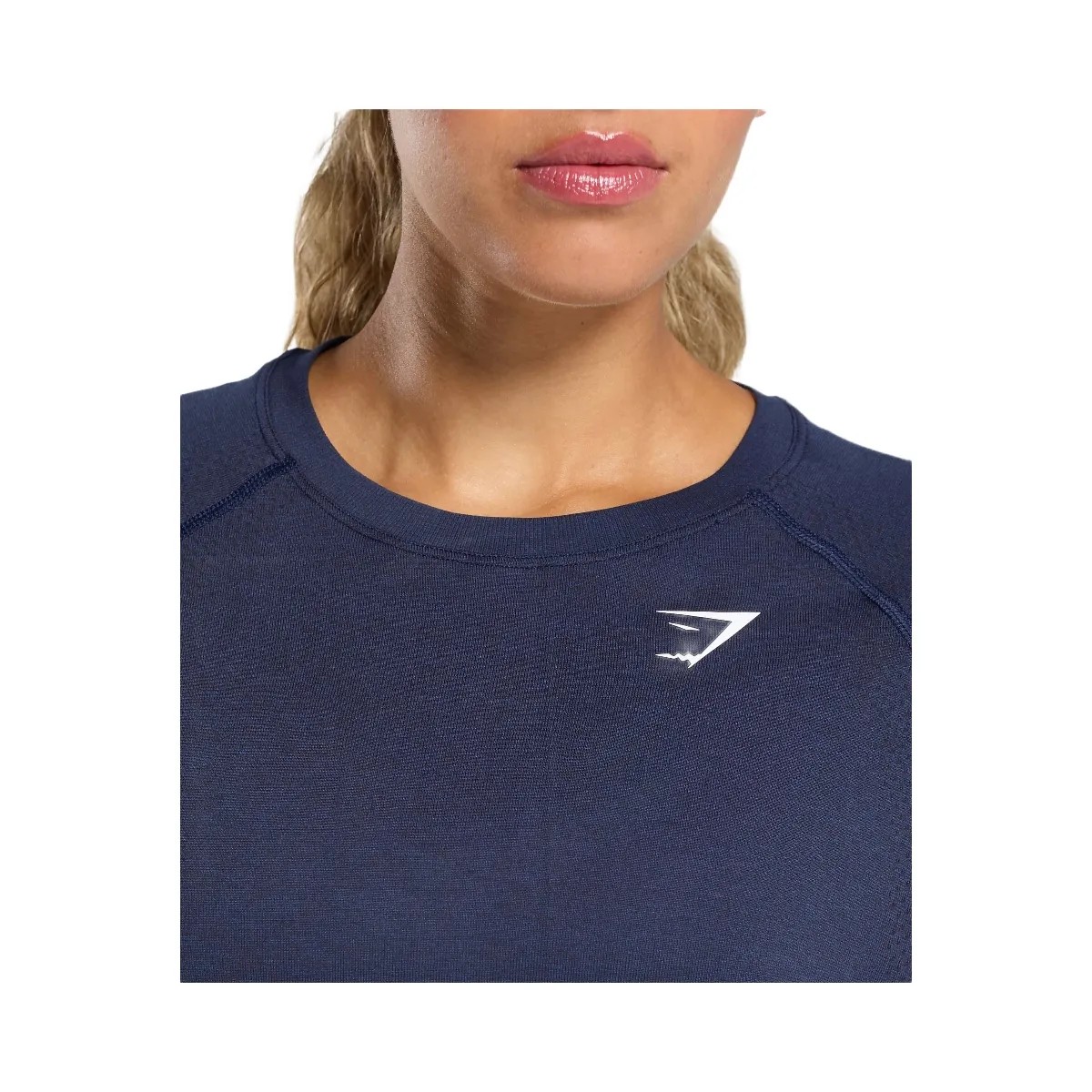 Gymshark Vital Light T-Shirt - Heavy Blue Marl - HypeFly India View 5
