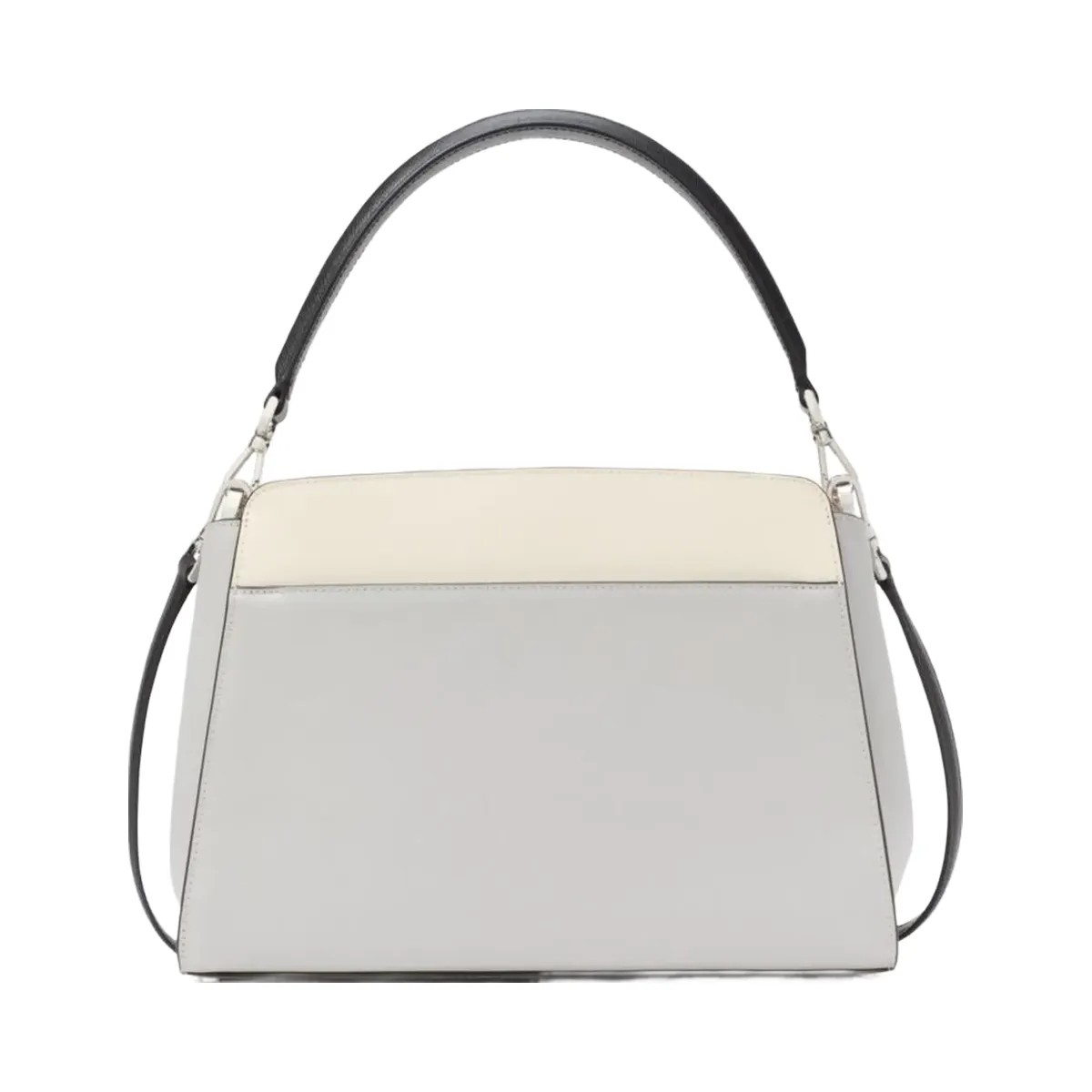 Kate Spade Madison Medium Top Handle Satchel Platinum Grey Multi - HypeFly India View 4